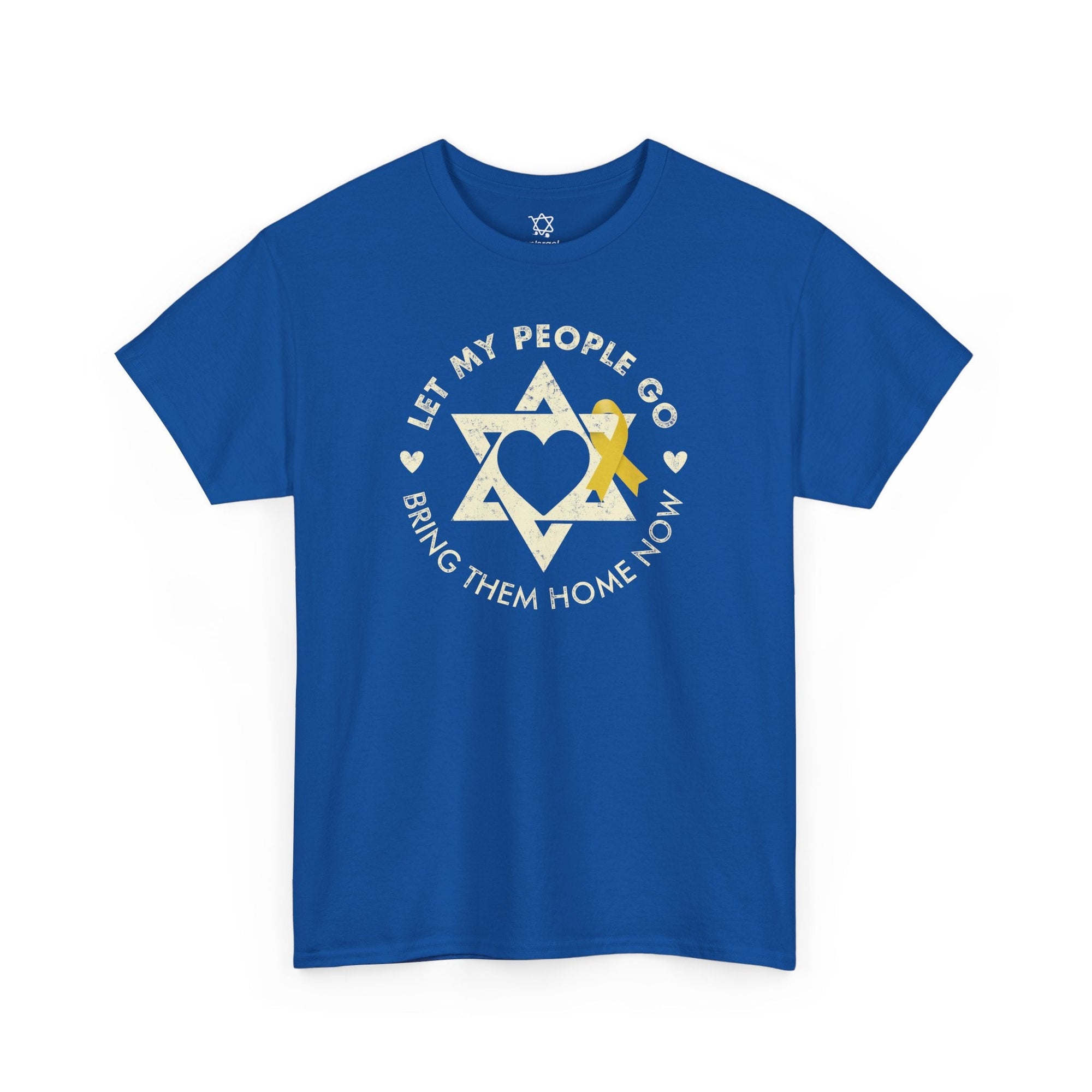 Bring Them Home Star of David Heart T-Shirt - Shop Israel