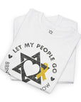 Bring Them Home Star of David Heart T-Shirt - Shop Israel