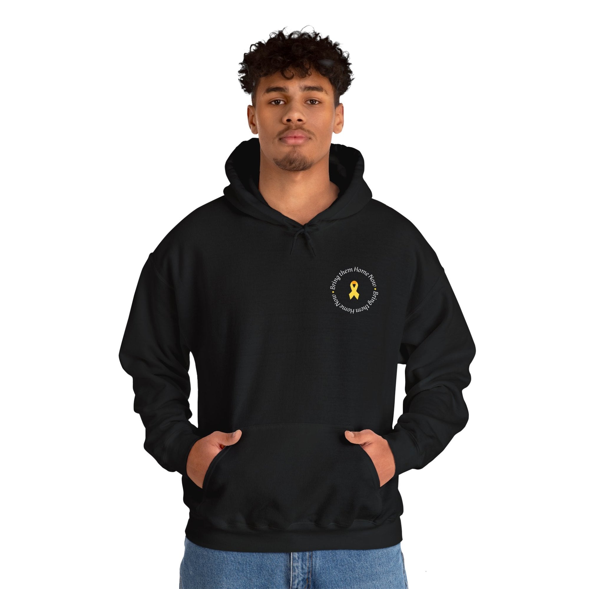 Bring them Home Yellow Ribbon Hoodie - Shop Israel