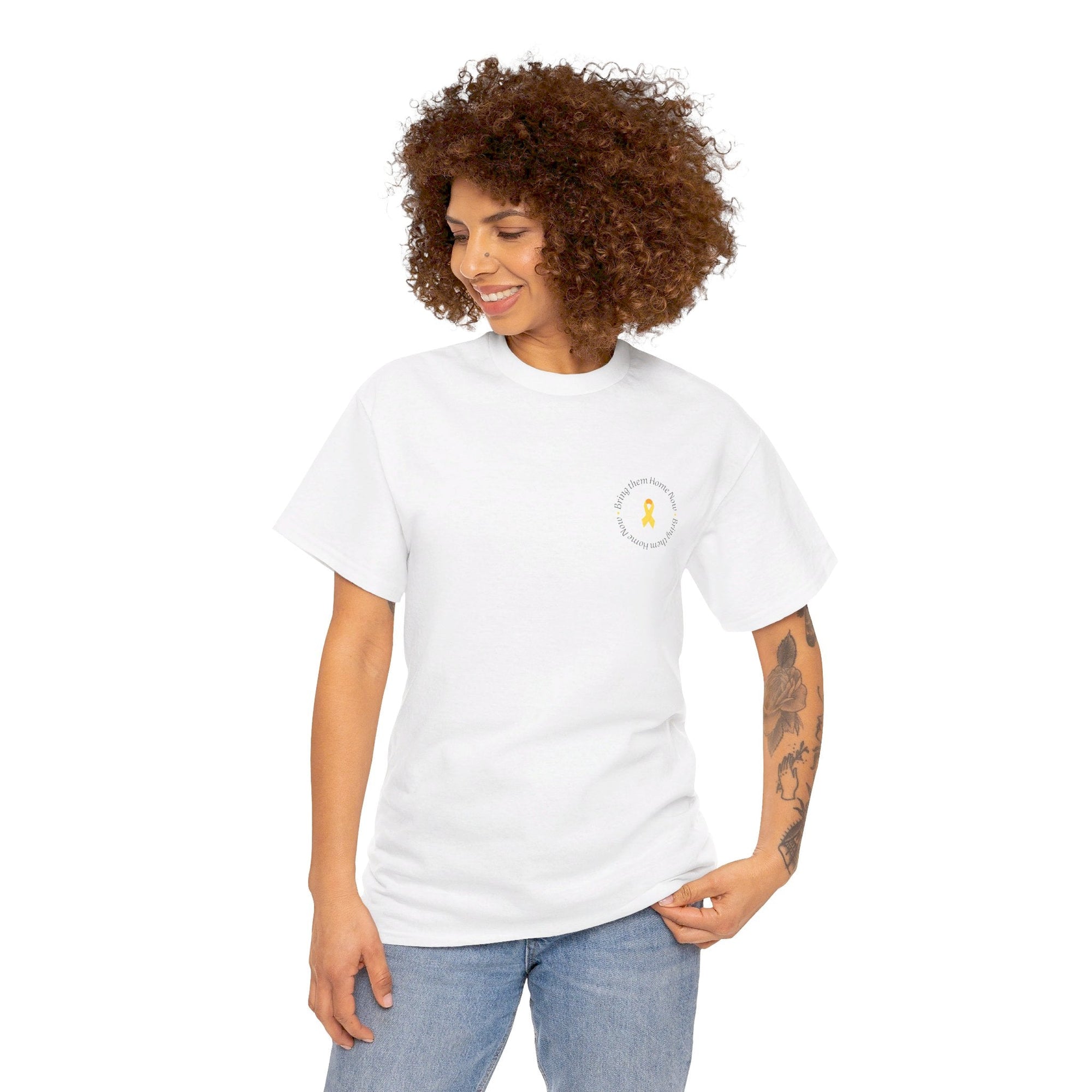 Bring them Home Yellow Ribbon T - Shirt - Shop Israel