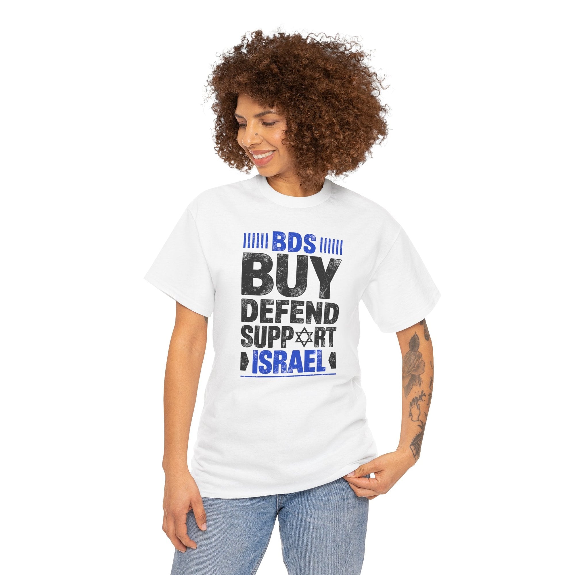 Buy Defend Support Israel T-Shirt - Shop Israel