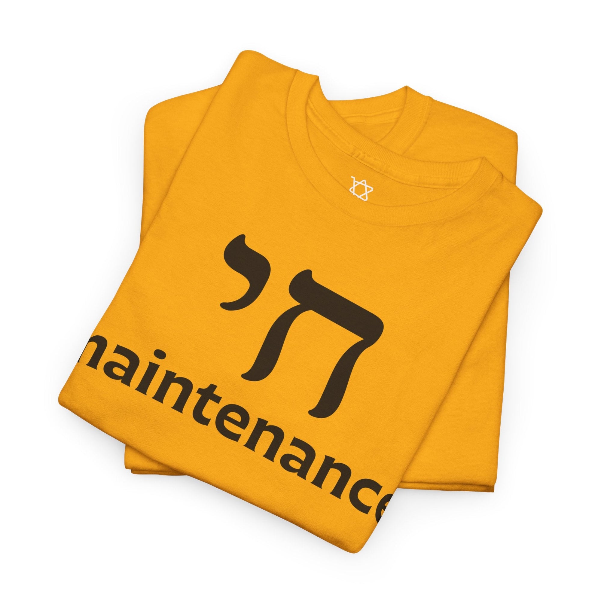 Chai Maintenance T-Shirt - Shop Israel
