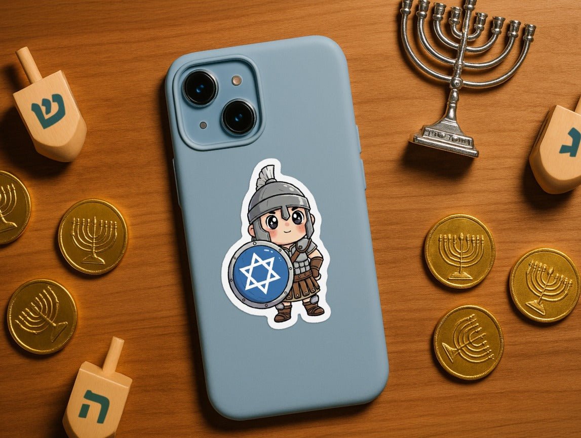 Chanukah Stickers - Shop Israel
