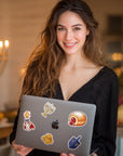 Chanukah Stickers - Shop Israel