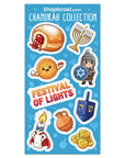 Chanukah Stickers - Shop Israel
