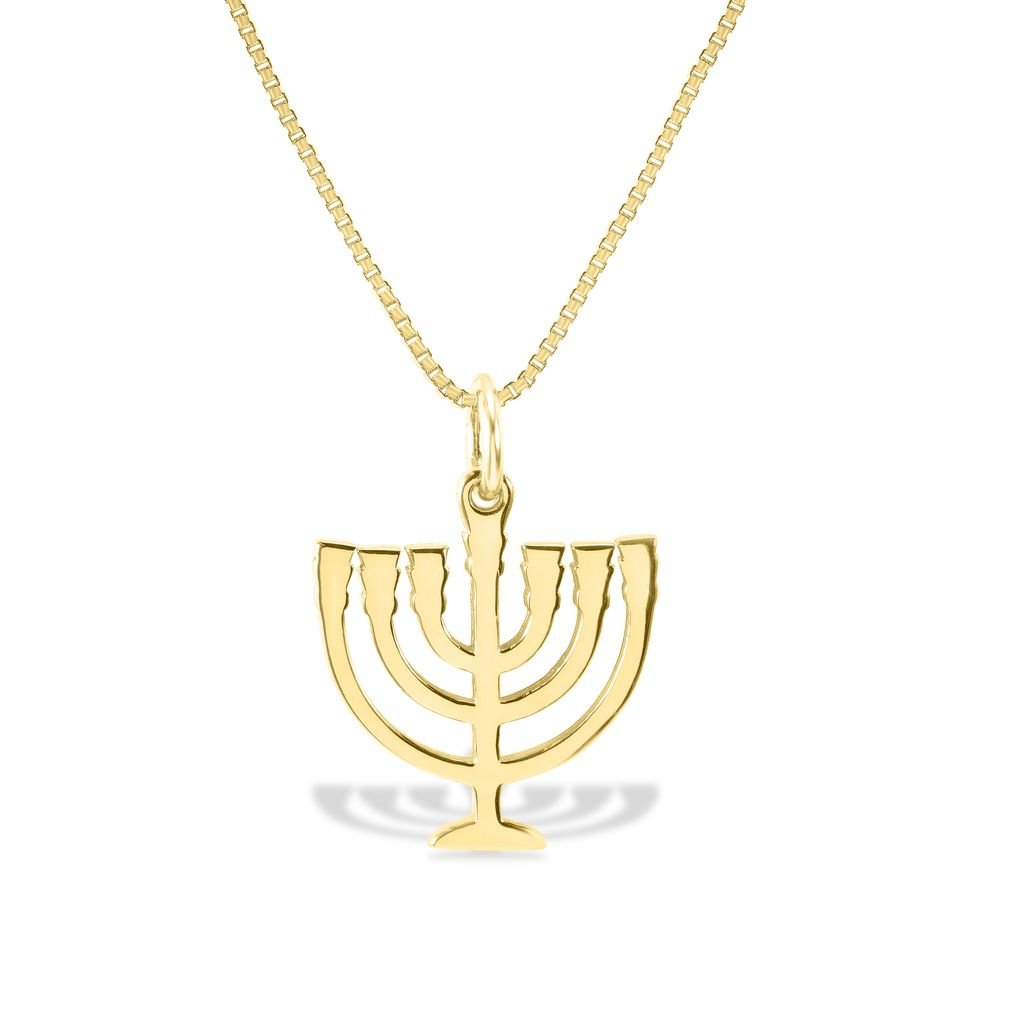 Classic Menorah Necklace - Shop Israel