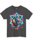 Colorful Lion of Judah T-Shirt - Shop Israel