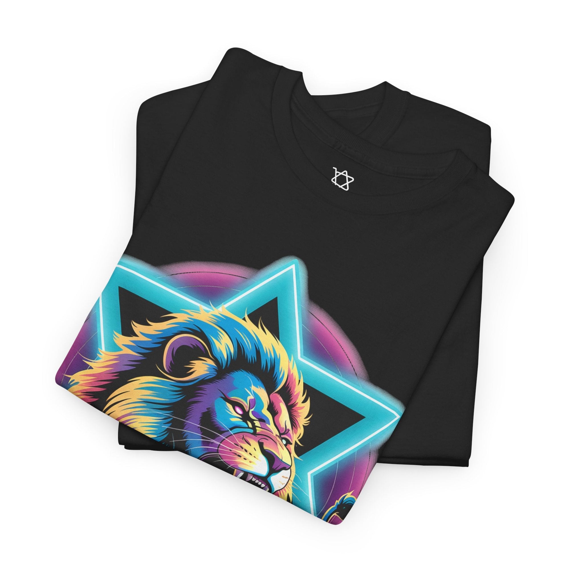 Colorful Lion of Judah T-Shirt - Shop Israel