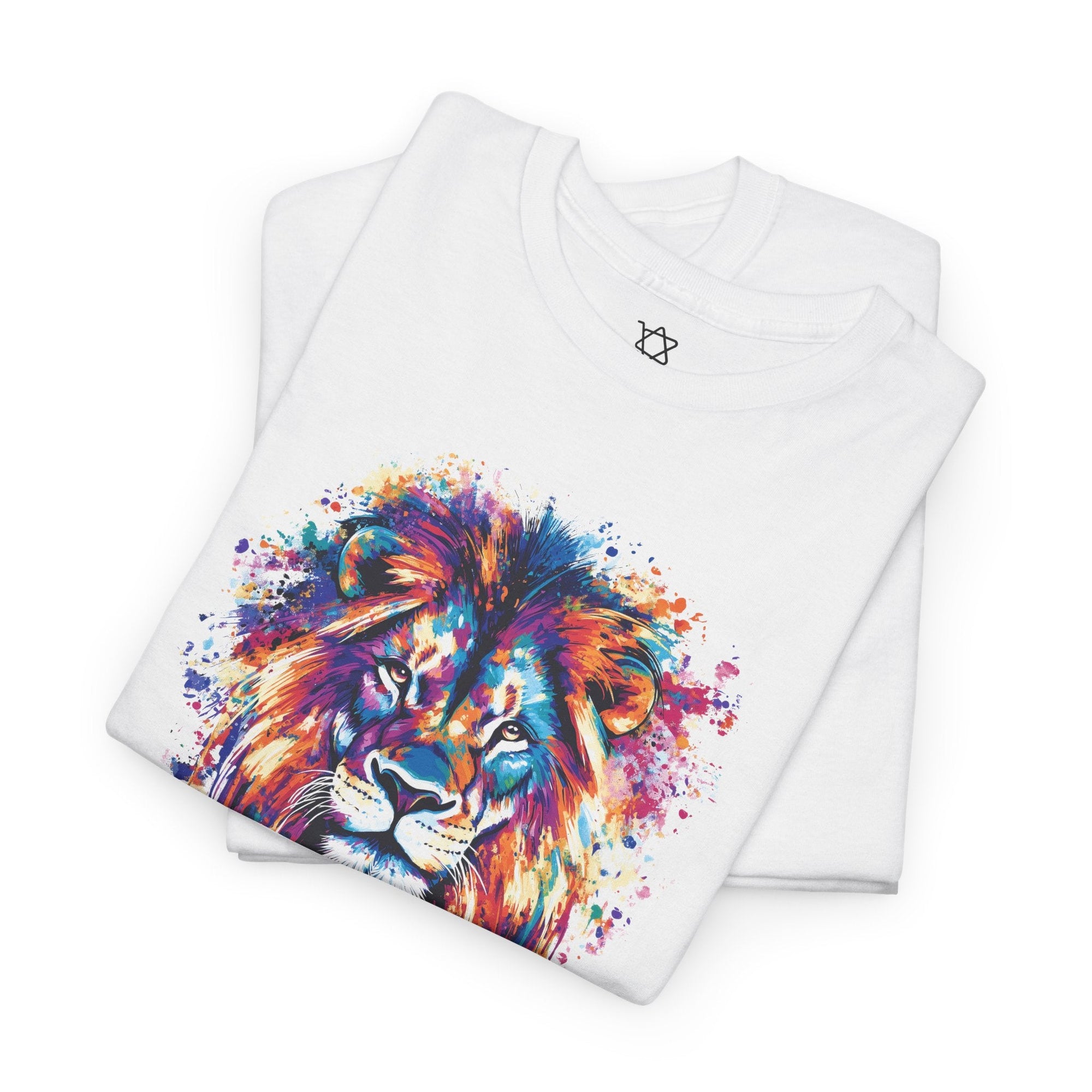 Colorful Lion of Judah T-Shirt - Shop Israel