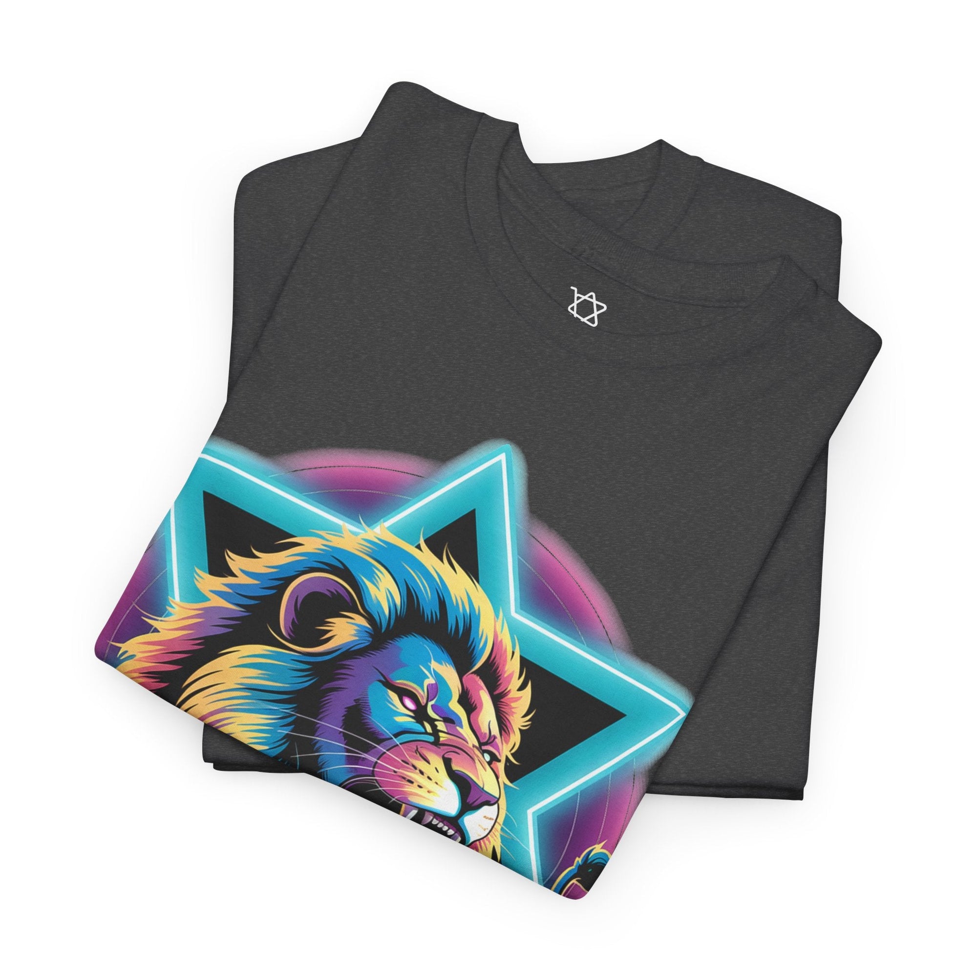 Colorful Lion of Judah T-Shirt - Shop Israel