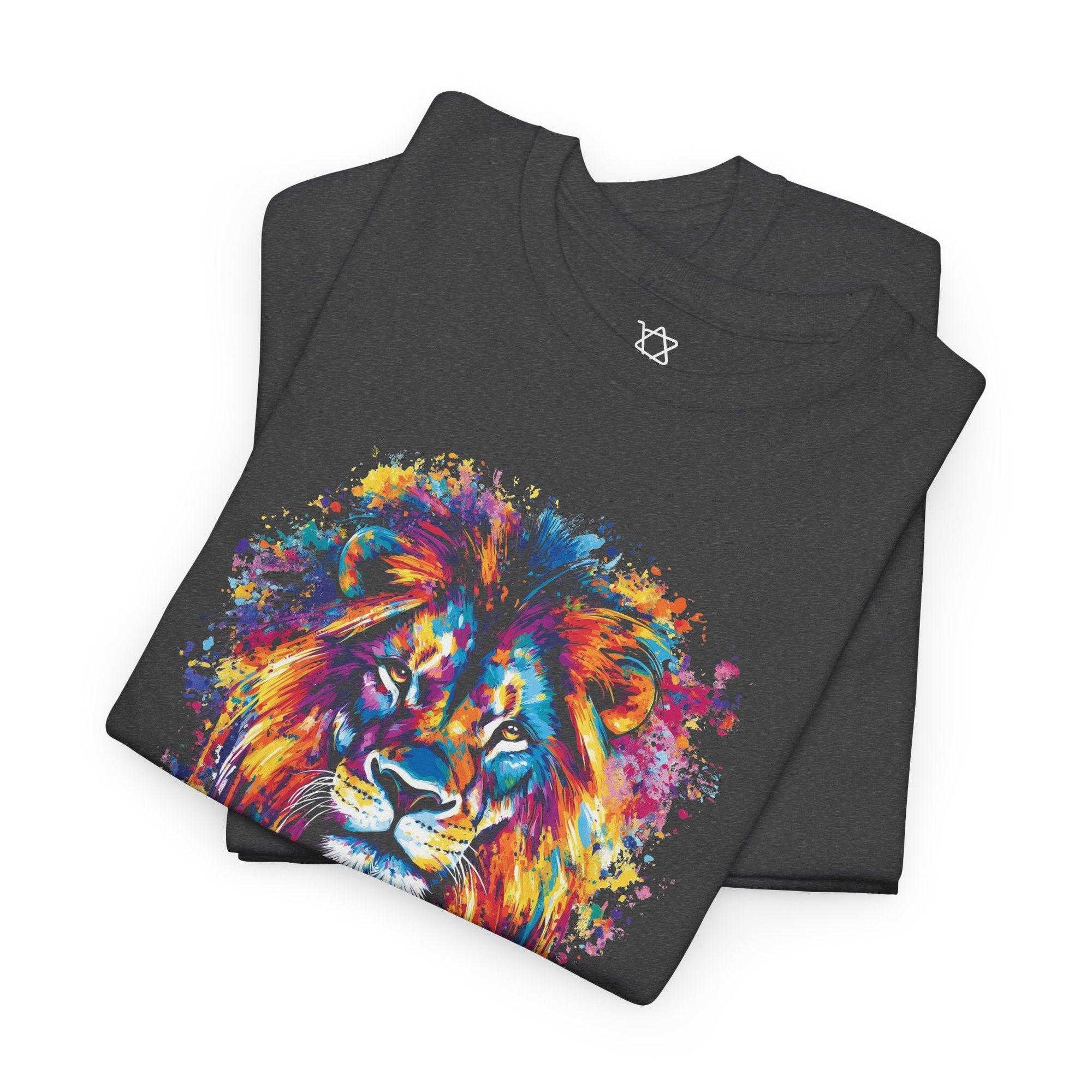 Colorful Lion of Judah T-Shirt - Shop Israel