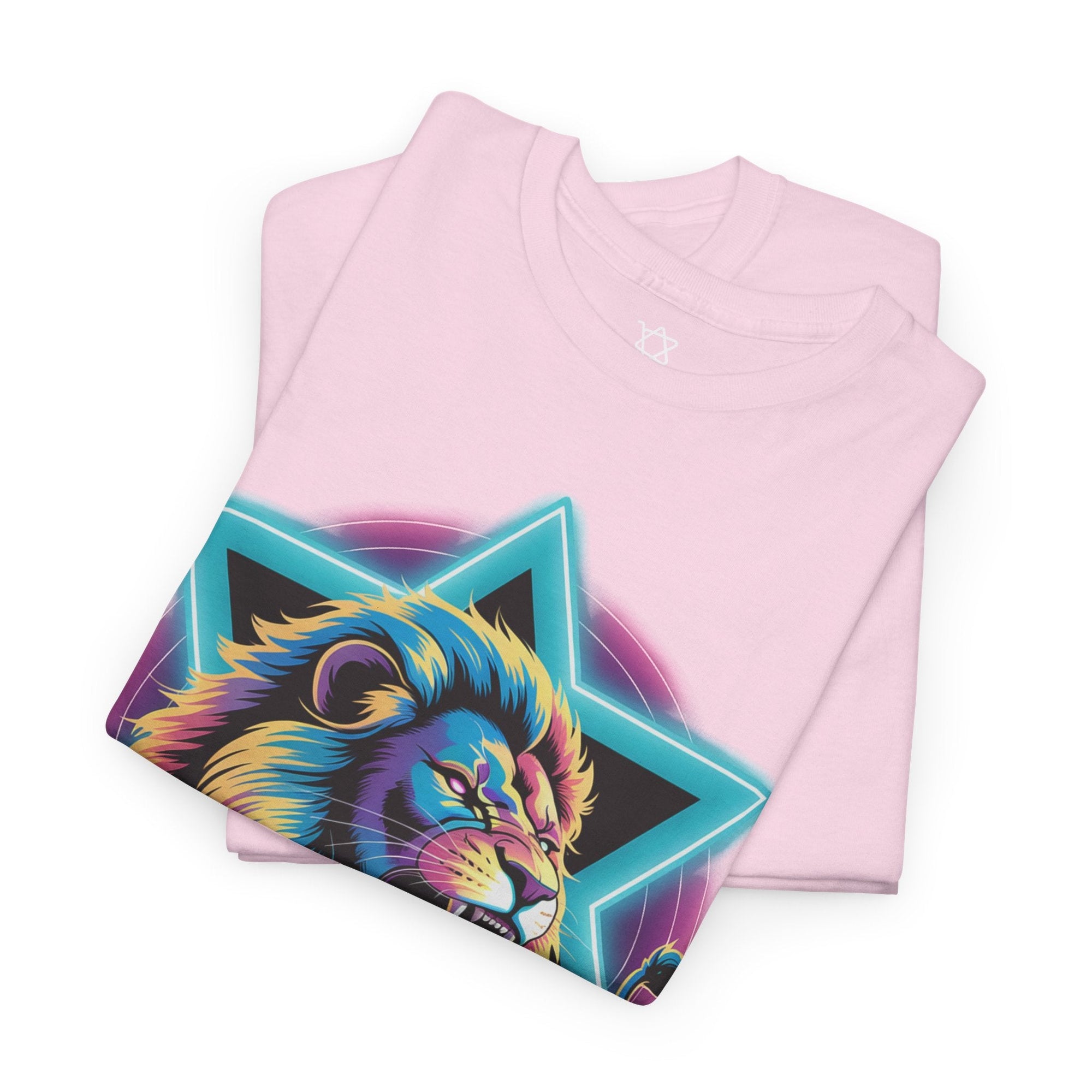 Colorful Lion of Judah T-Shirt - Shop Israel