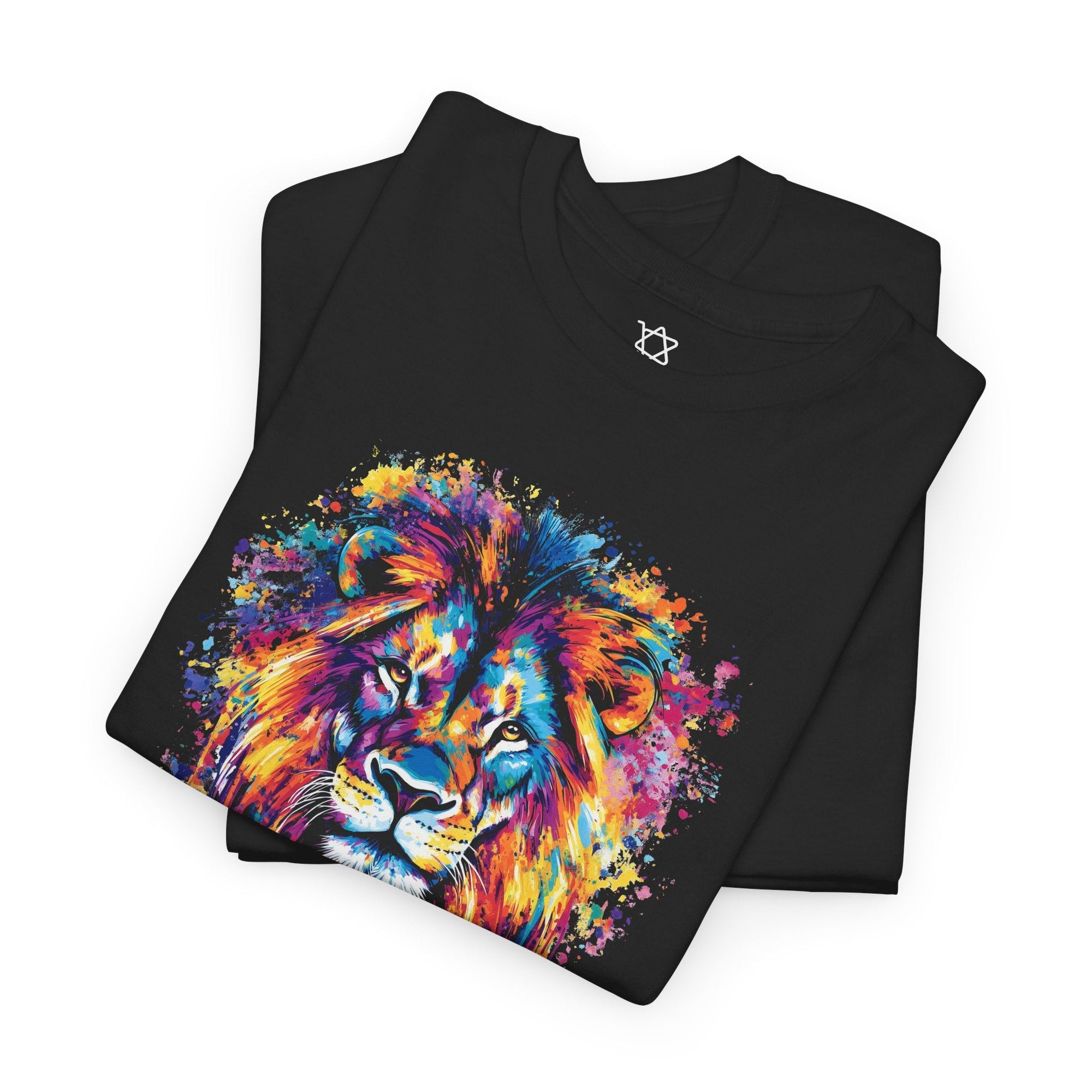 Colorful Lion of Judah T-Shirt - Shop Israel