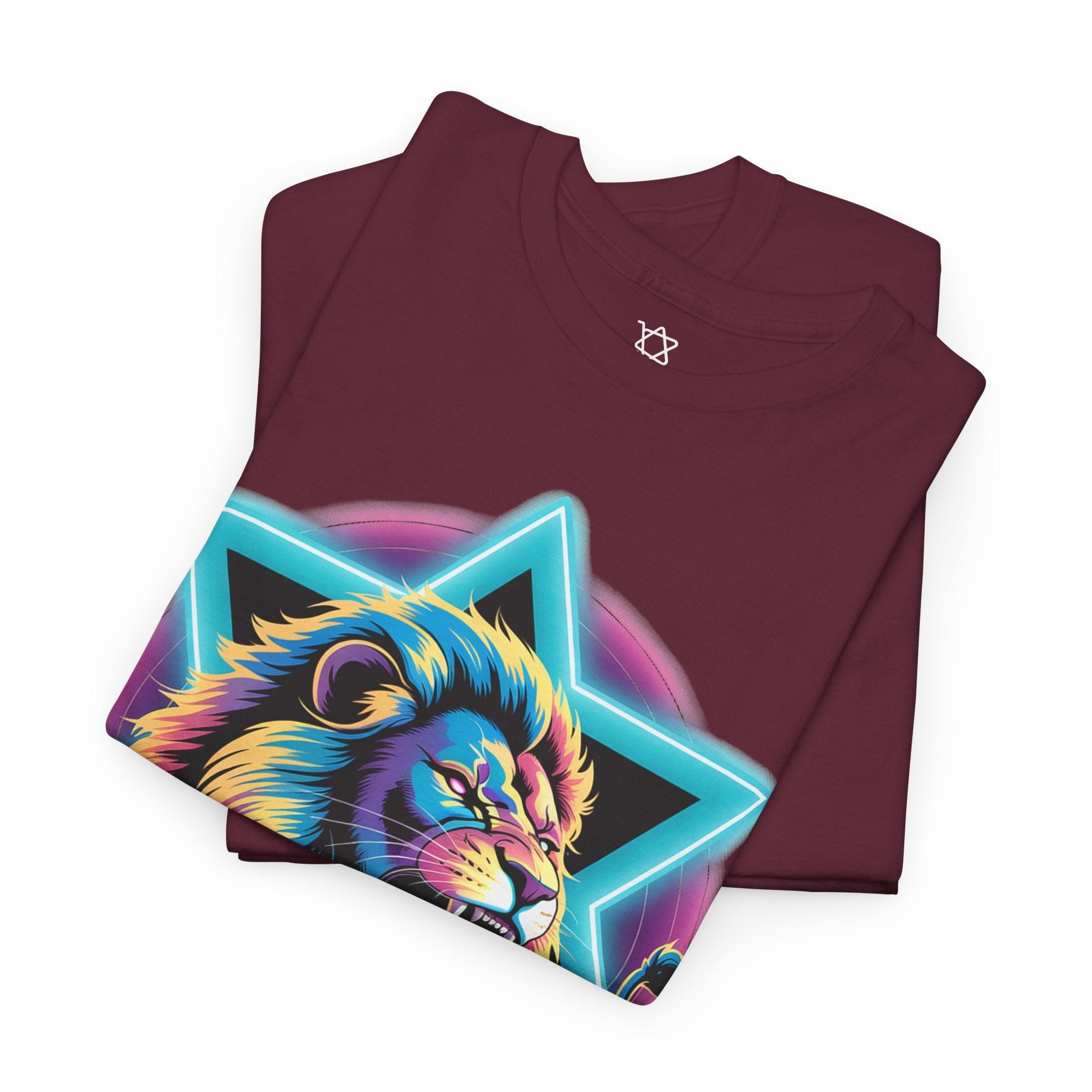Colorful Lion of Judah T-Shirt - Shop Israel