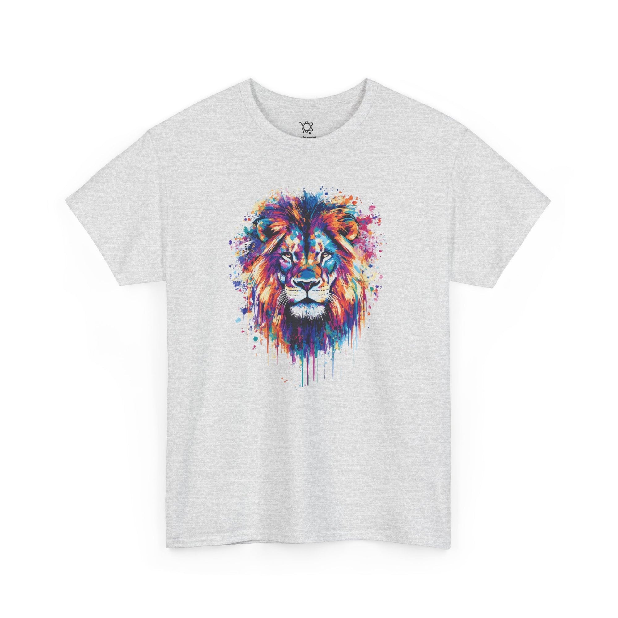 Colorful Lion of Judah T-Shirt - Shop Israel