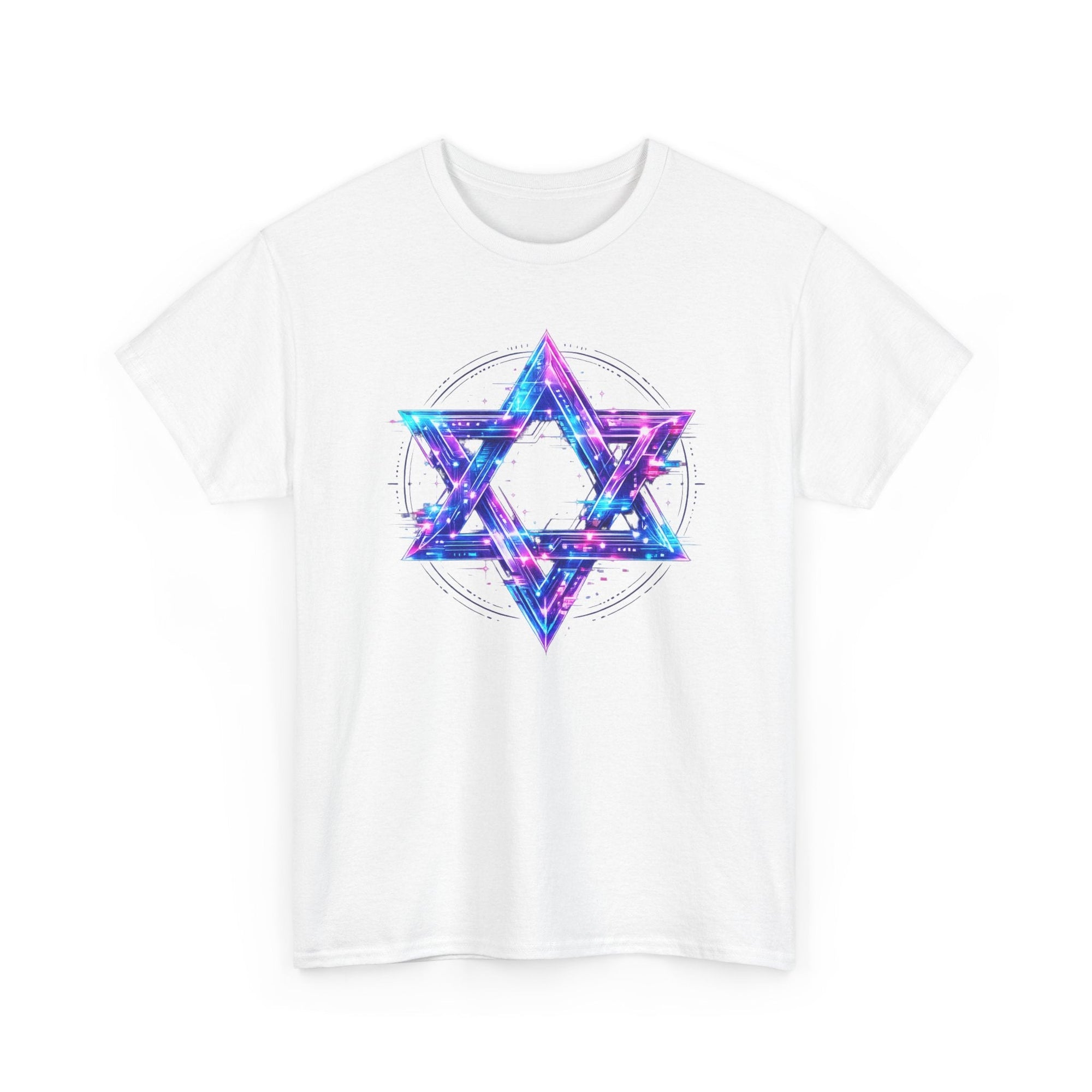 Cyber Star of David T-Shirt - Shop Israel