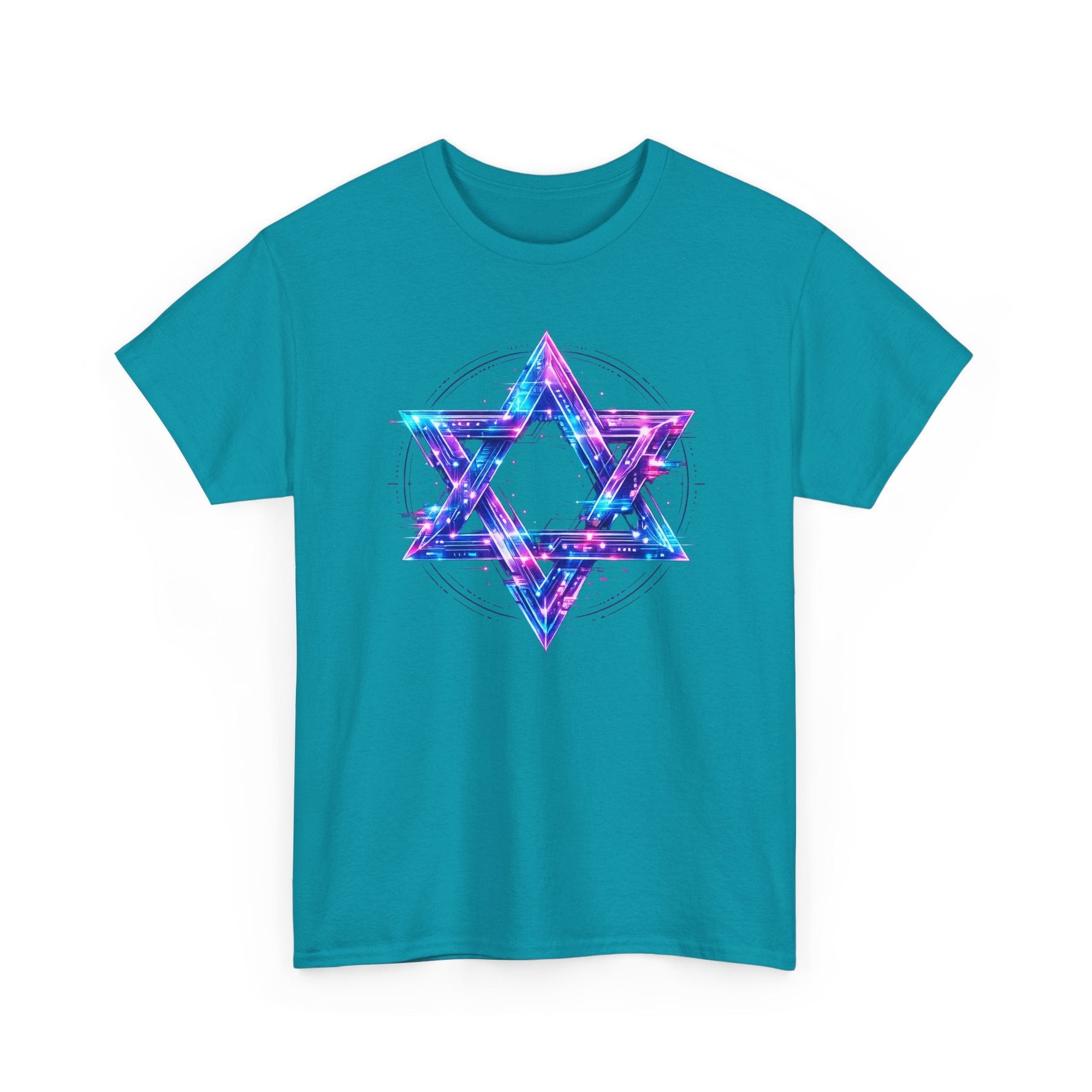 Cyber Star of David T-Shirt - Shop Israel