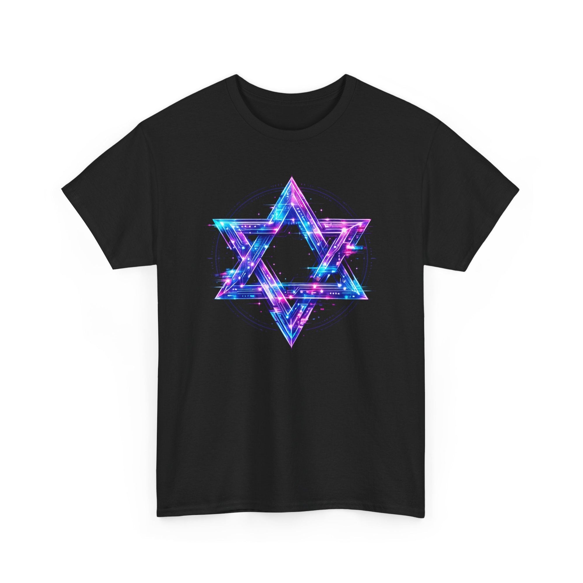 Cyber Star of David T-Shirt - Shop Israel