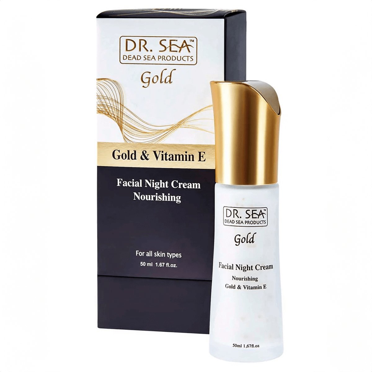 Dead Sea Gold Facial Night Cream - Shop Israel