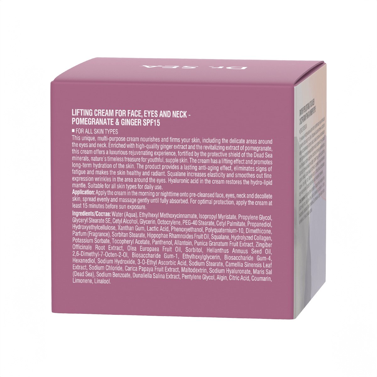 Dead Sea Pomegranate & Ginger Lifting Cream - Shop Israel