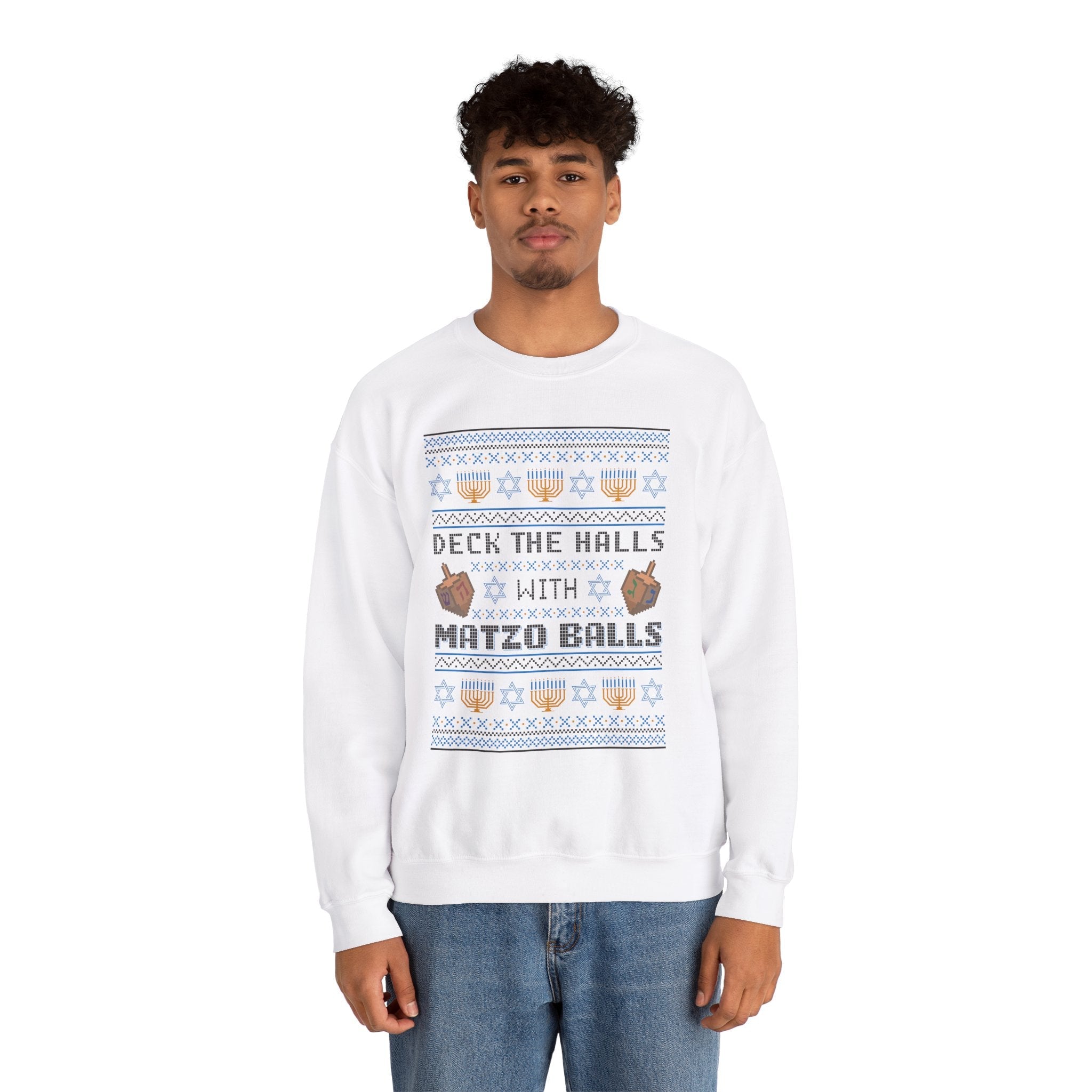 Hanukkah hotsell Sweater Unisex