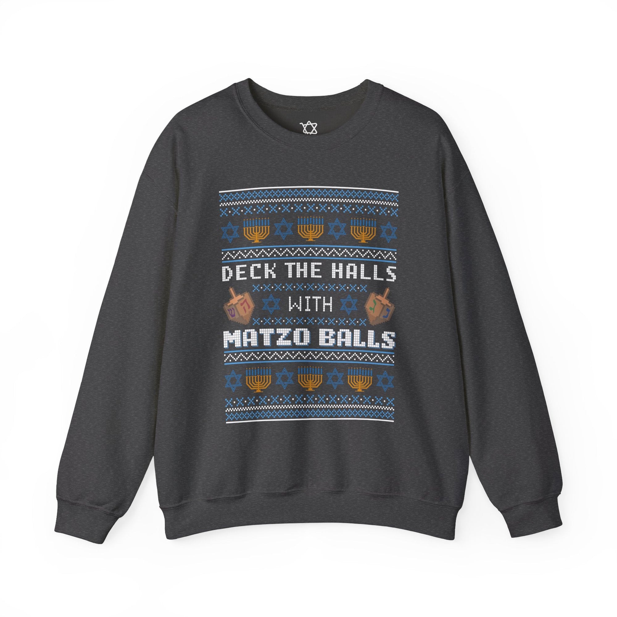 Deck the Halls Ugly Hanukkah Sweater - Shop Israel