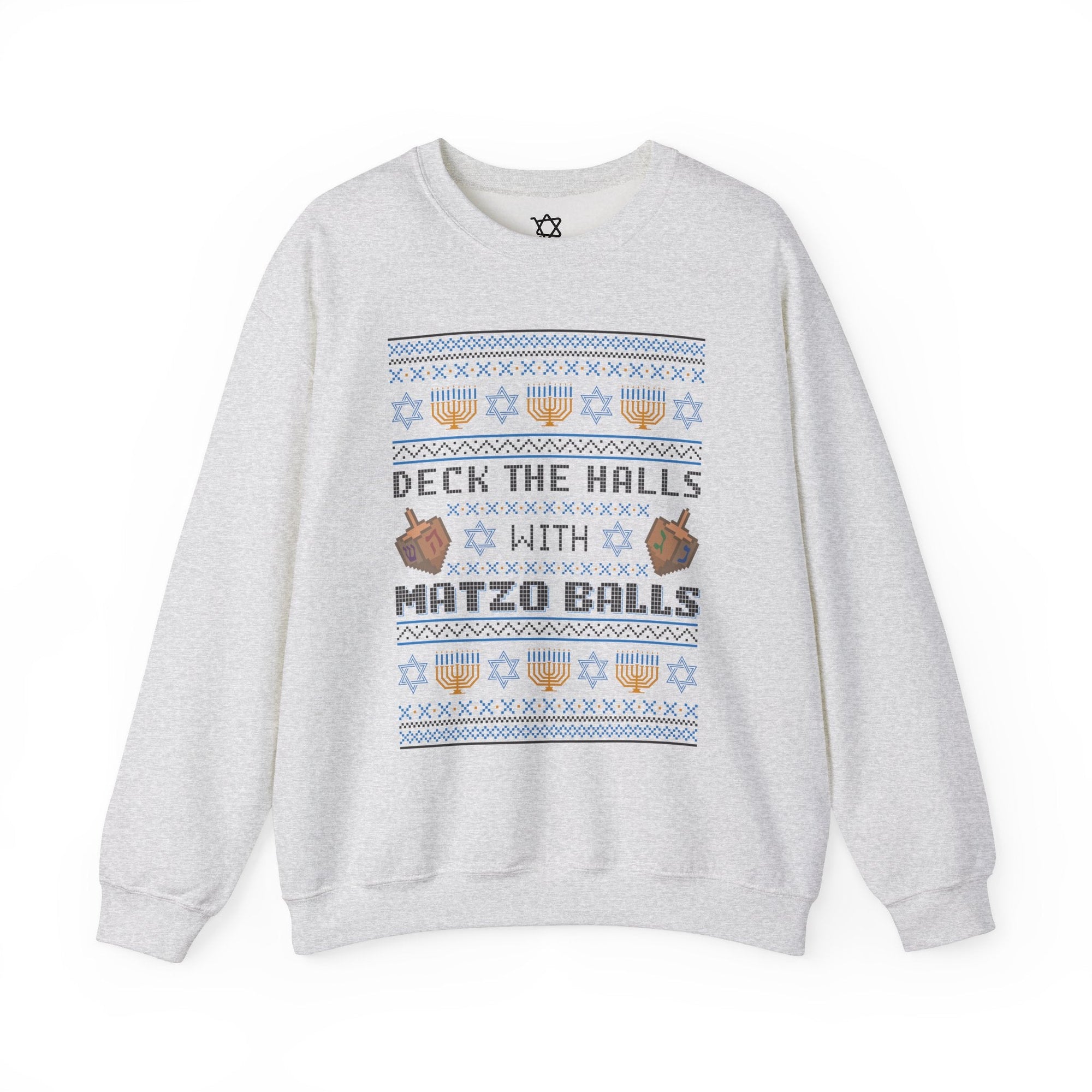 Deck the Halls Ugly Hanukkah Sweater - Shop Israel