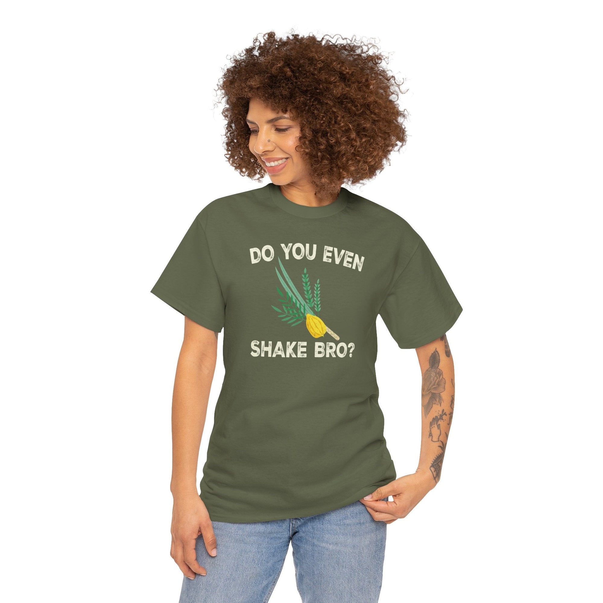 Do You Even Shake Bro T-Shirt - Shop Israel