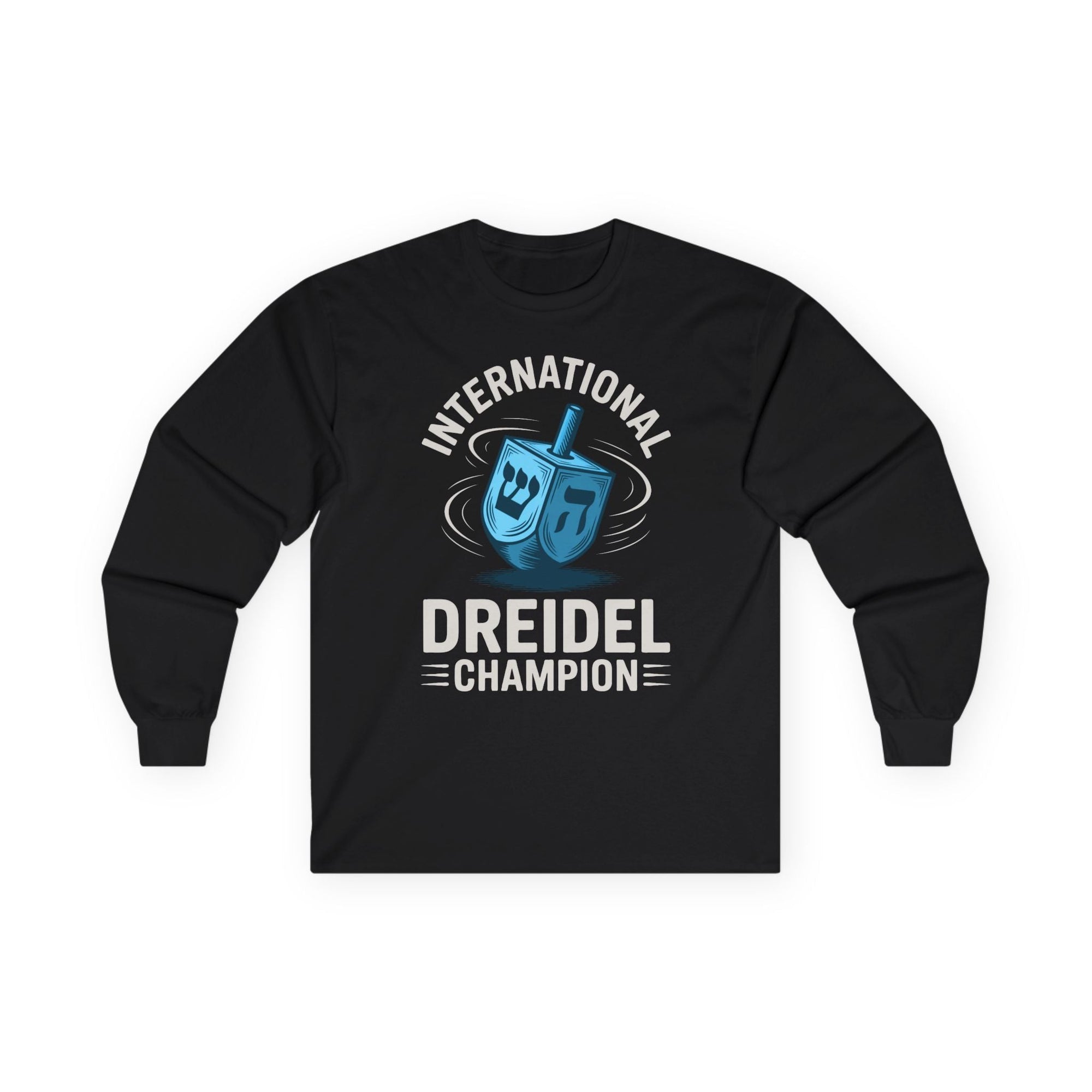 Dreidel Champion Long Sleeve T-Shirt - Shop Israel