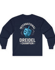 Dreidel Champion Long Sleeve T-Shirt - Shop Israel