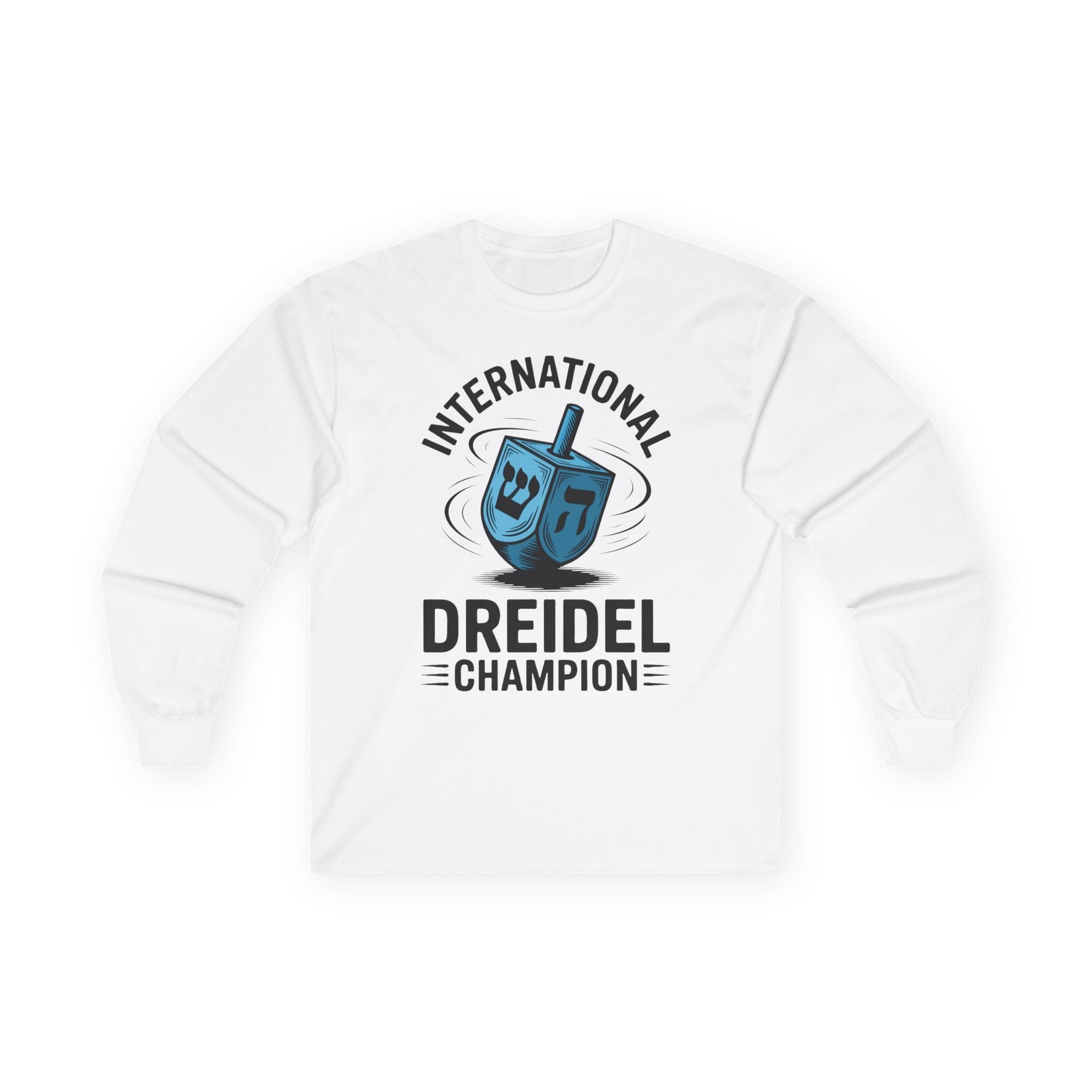 Dreidel Champion Long Sleeve T-Shirt - Shop Israel