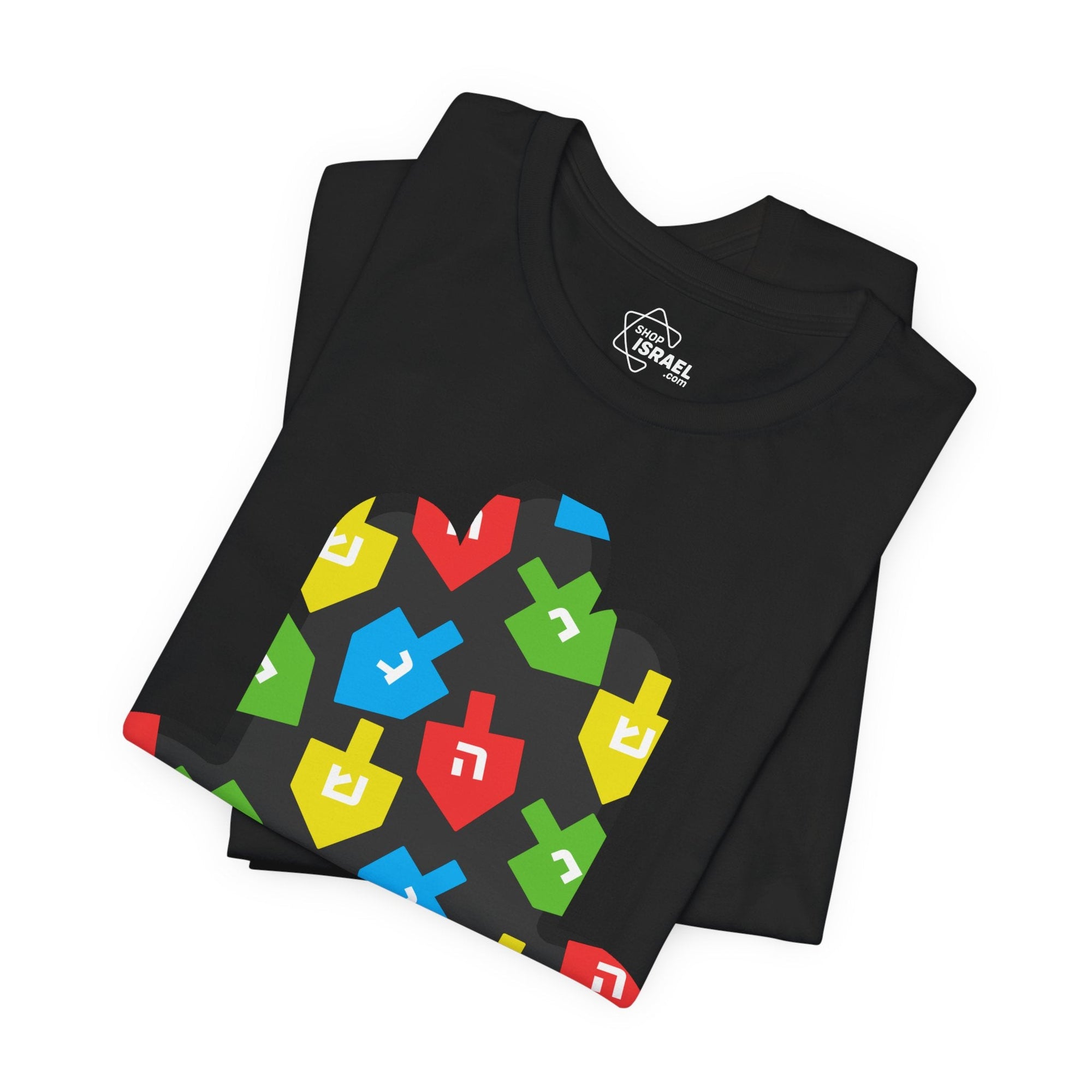 Dreidel Hamsa T-Shirt - Shop Israel