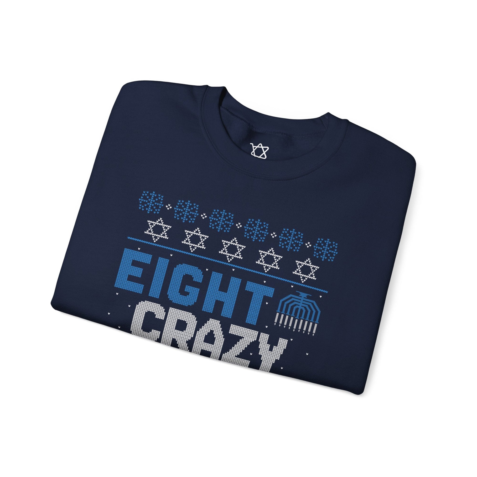 Eight Crazy Nights Ugly Hanukkah Sweater - Shop Israel