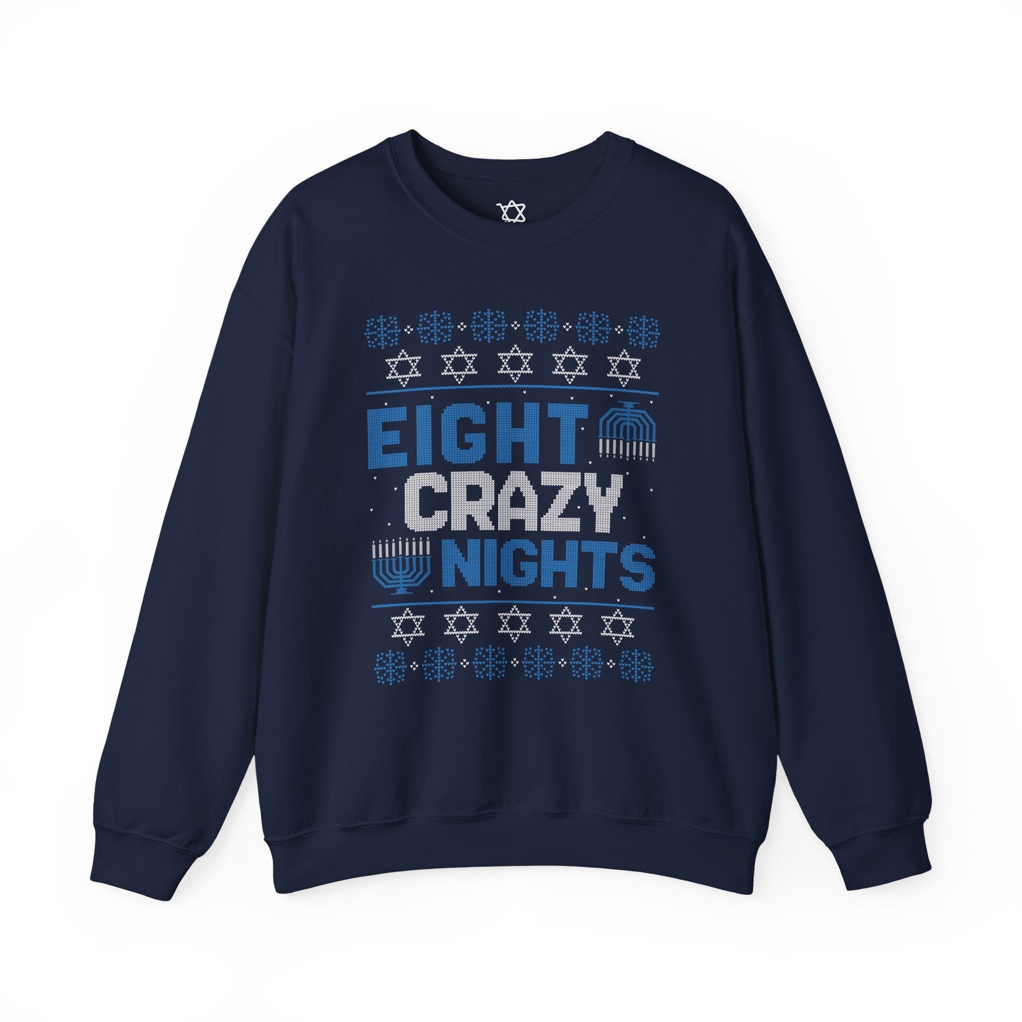 Eight Crazy Nights Ugly Hanukkah Sweater - Shop Israel