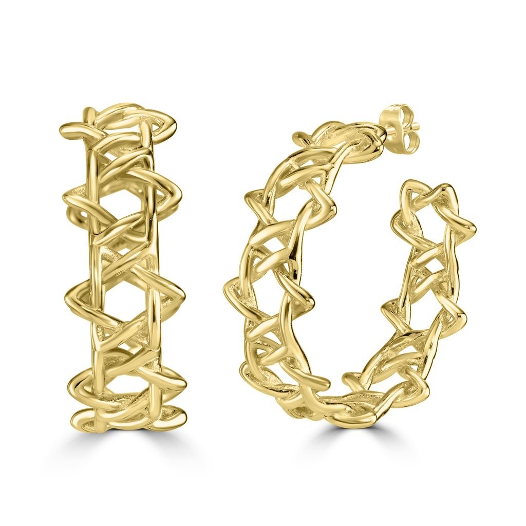 Eternal Star of David Earrings - Shop Israel