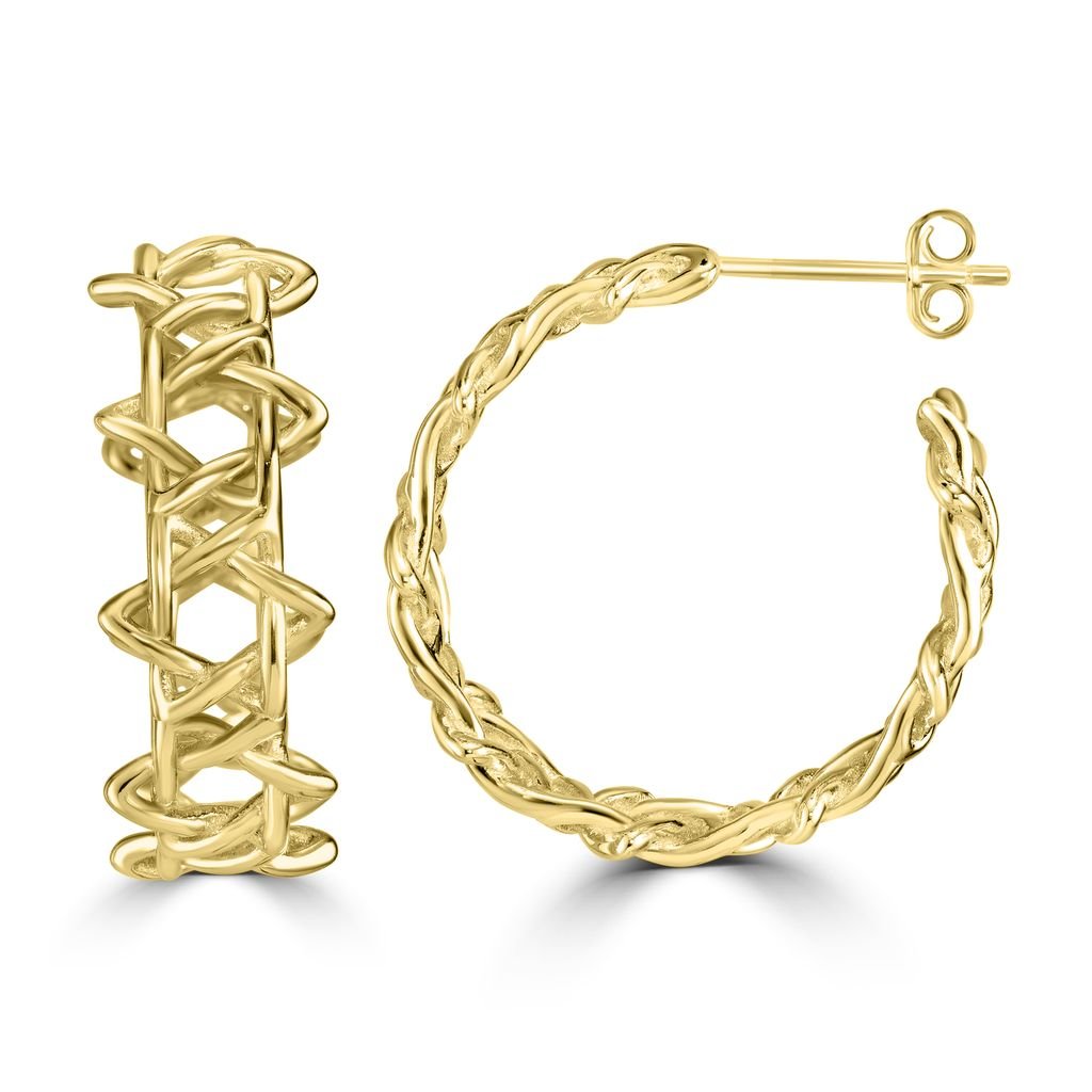 Eternal Star of David Earrings - Shop Israel