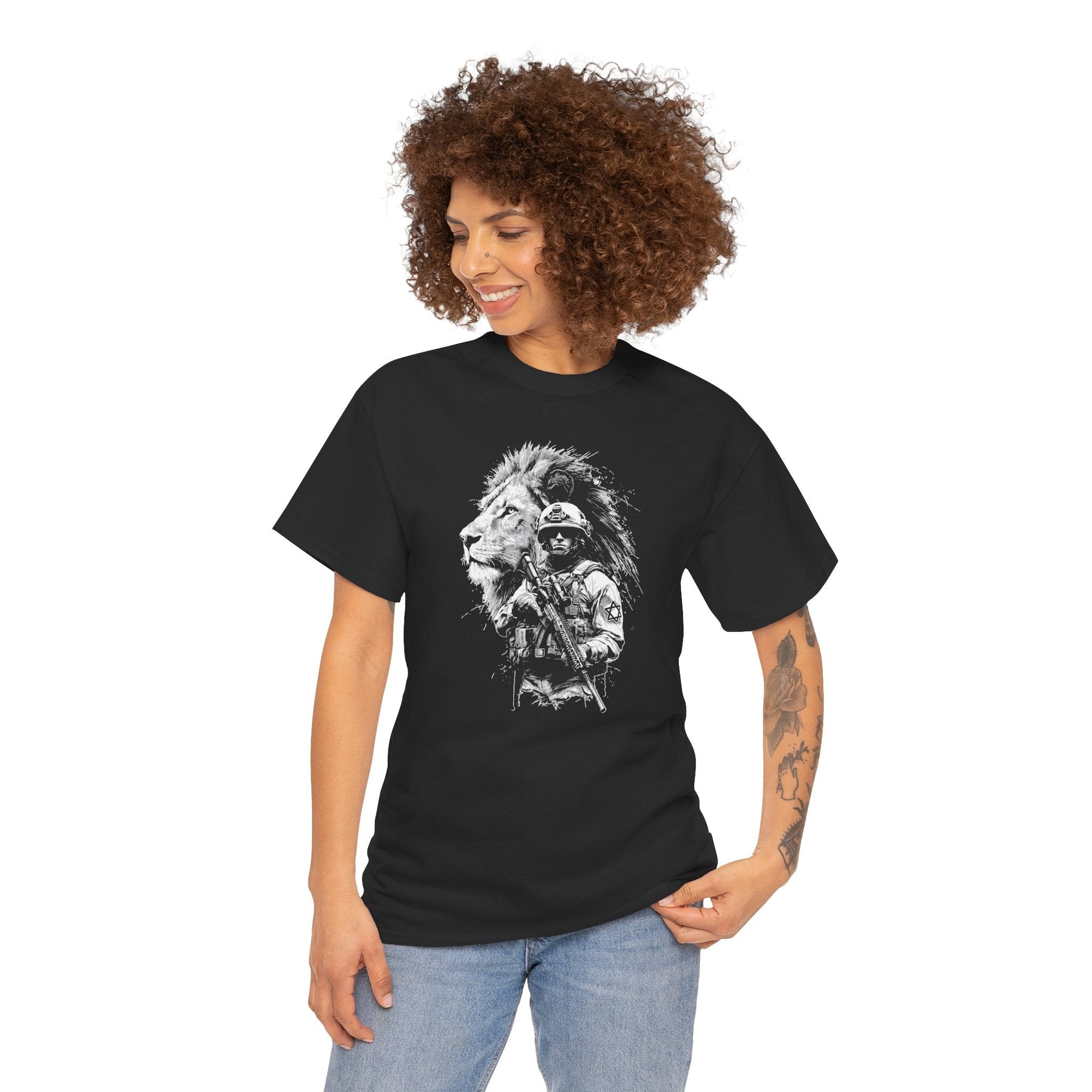Fierce Lion IDF T-Shirt - Shop Israel