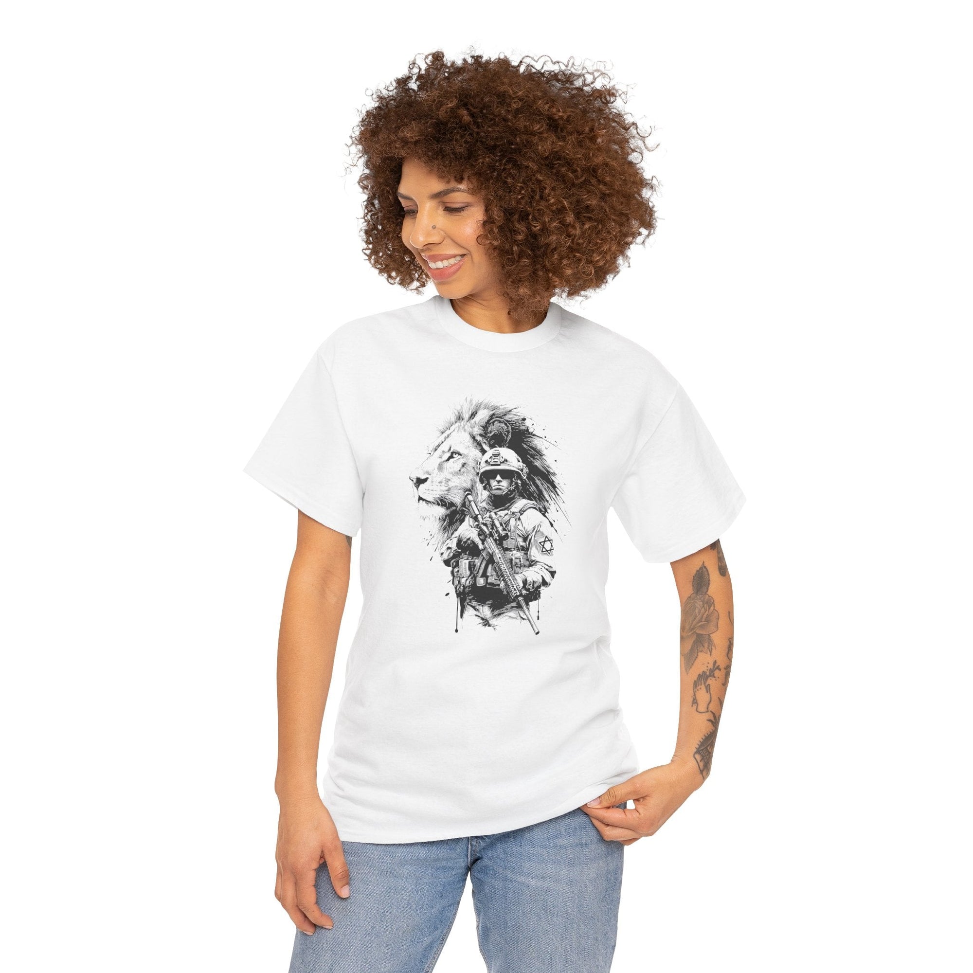 Fierce Lion IDF T-Shirt - Shop Israel