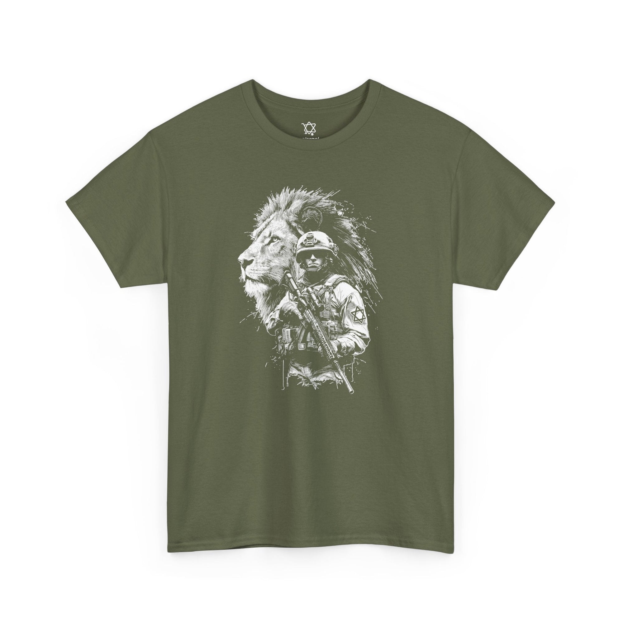 Fierce Lion IDF T-Shirt - Shop Israel