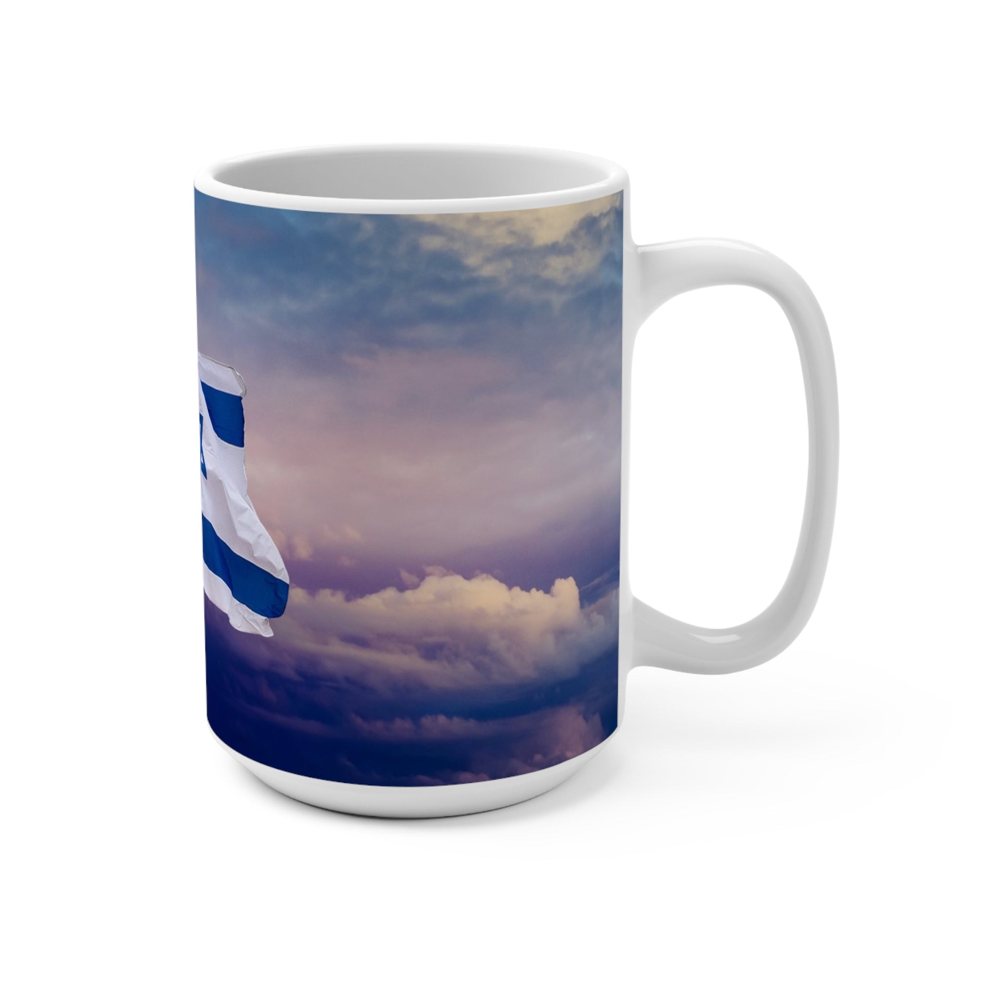 Flag in the Sky Ceramic Mug - Shop Israel