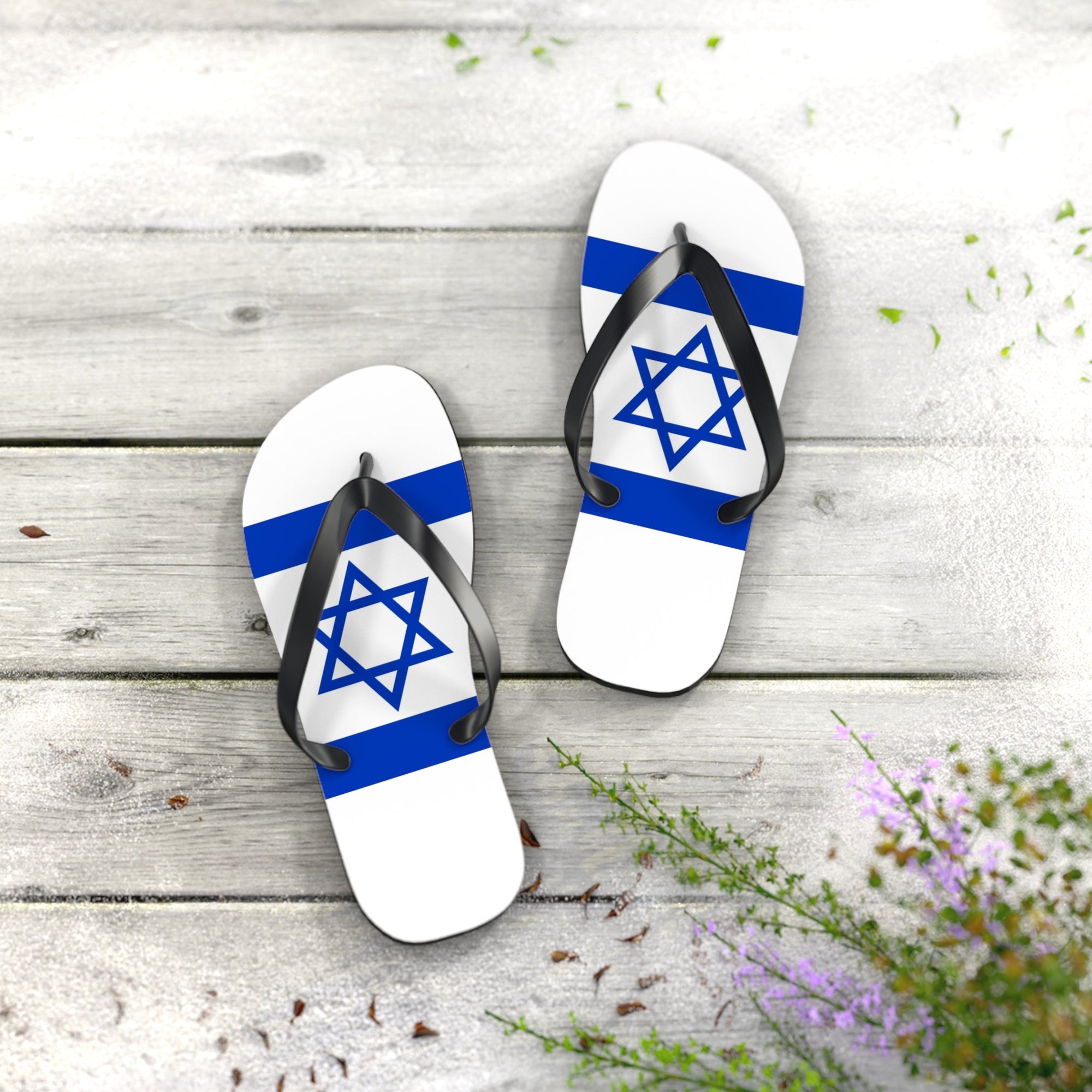 Flag of Israel Flip Flops - Shop Israel