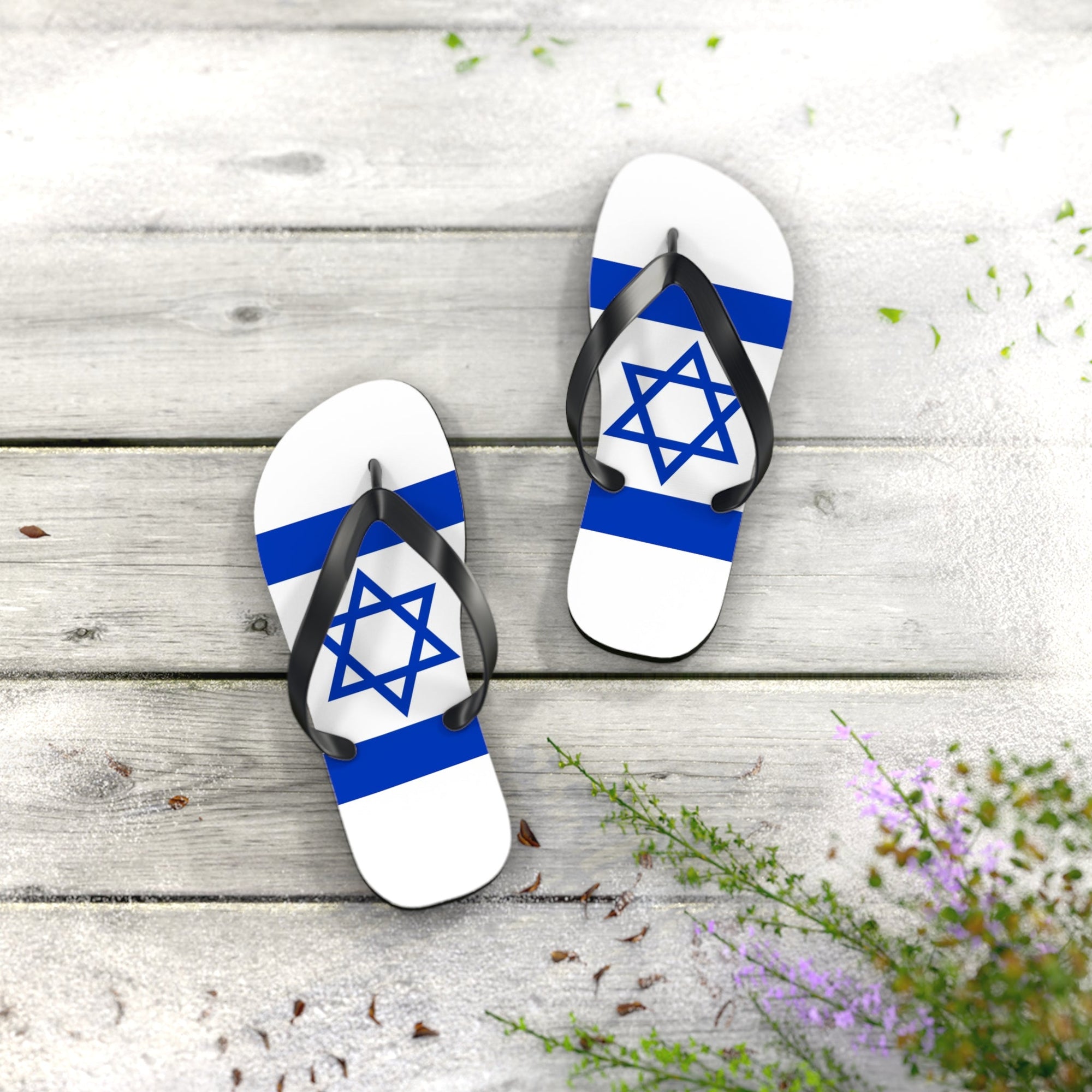 Flag of Israel Flip Flops - Shop Israel