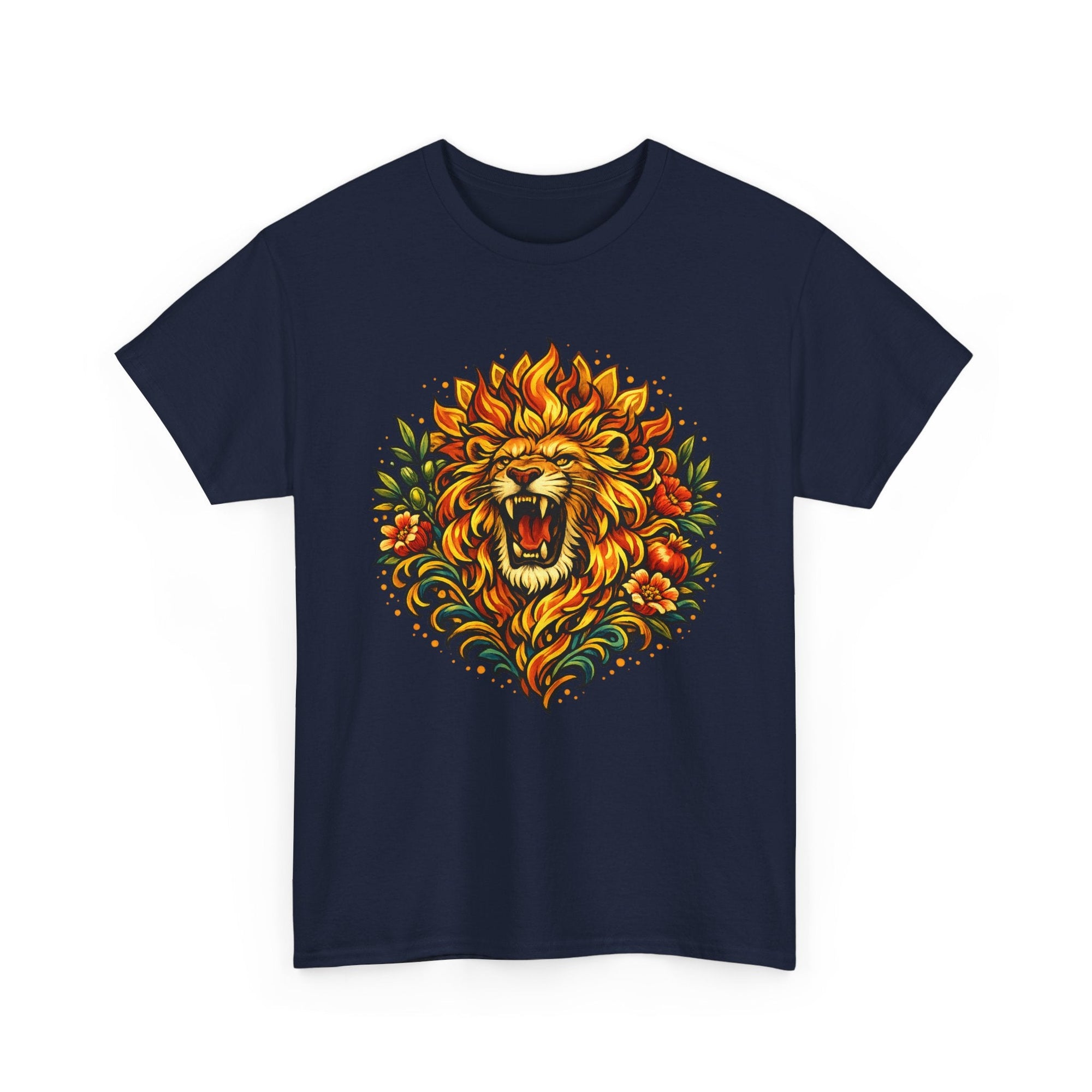 Flower Lion T-Shirt - Shop Israel
