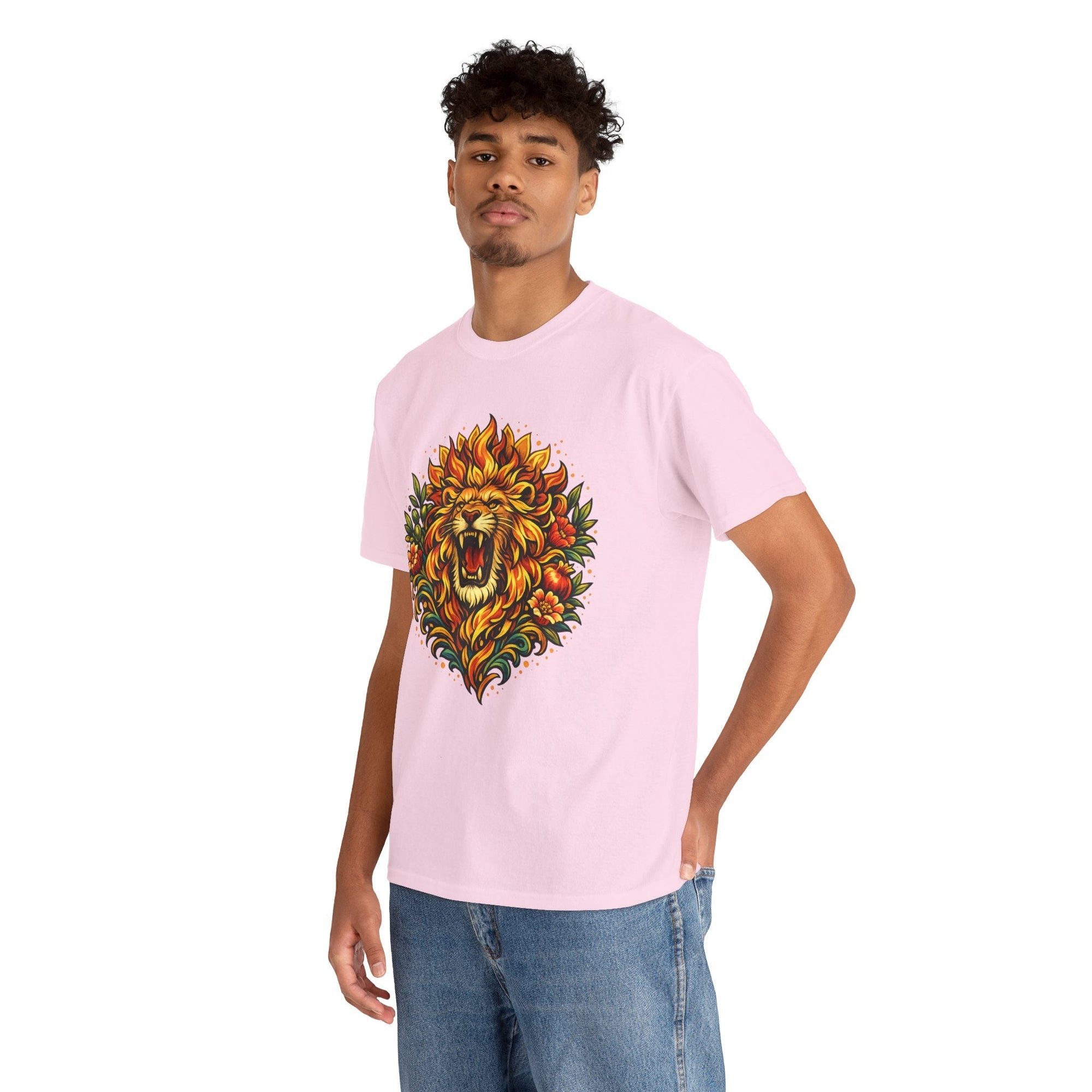 Flower Lion T-Shirt - Shop Israel