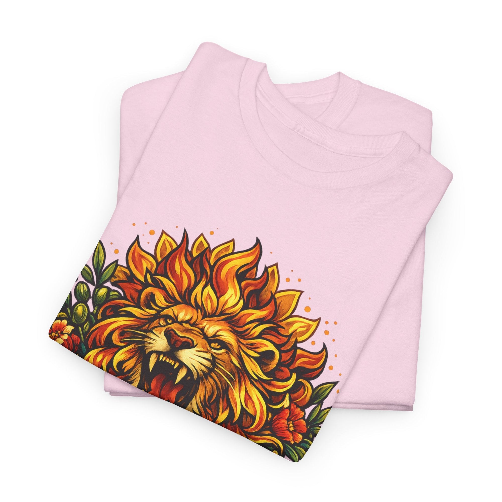 Flower Lion T-Shirt - Shop Israel