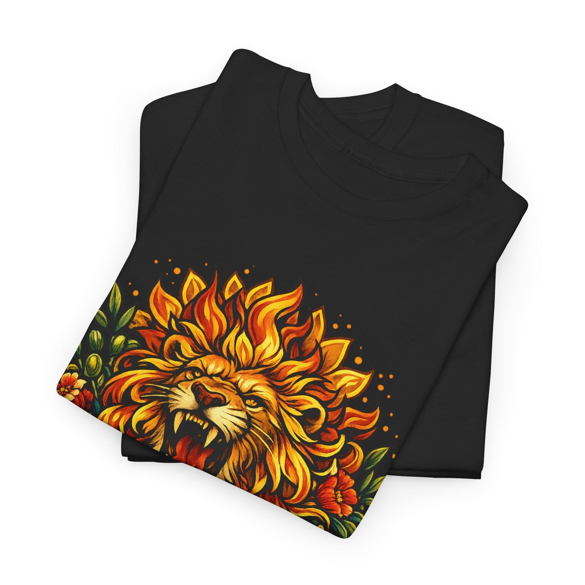 Flower Lion T-Shirt - Shop Israel