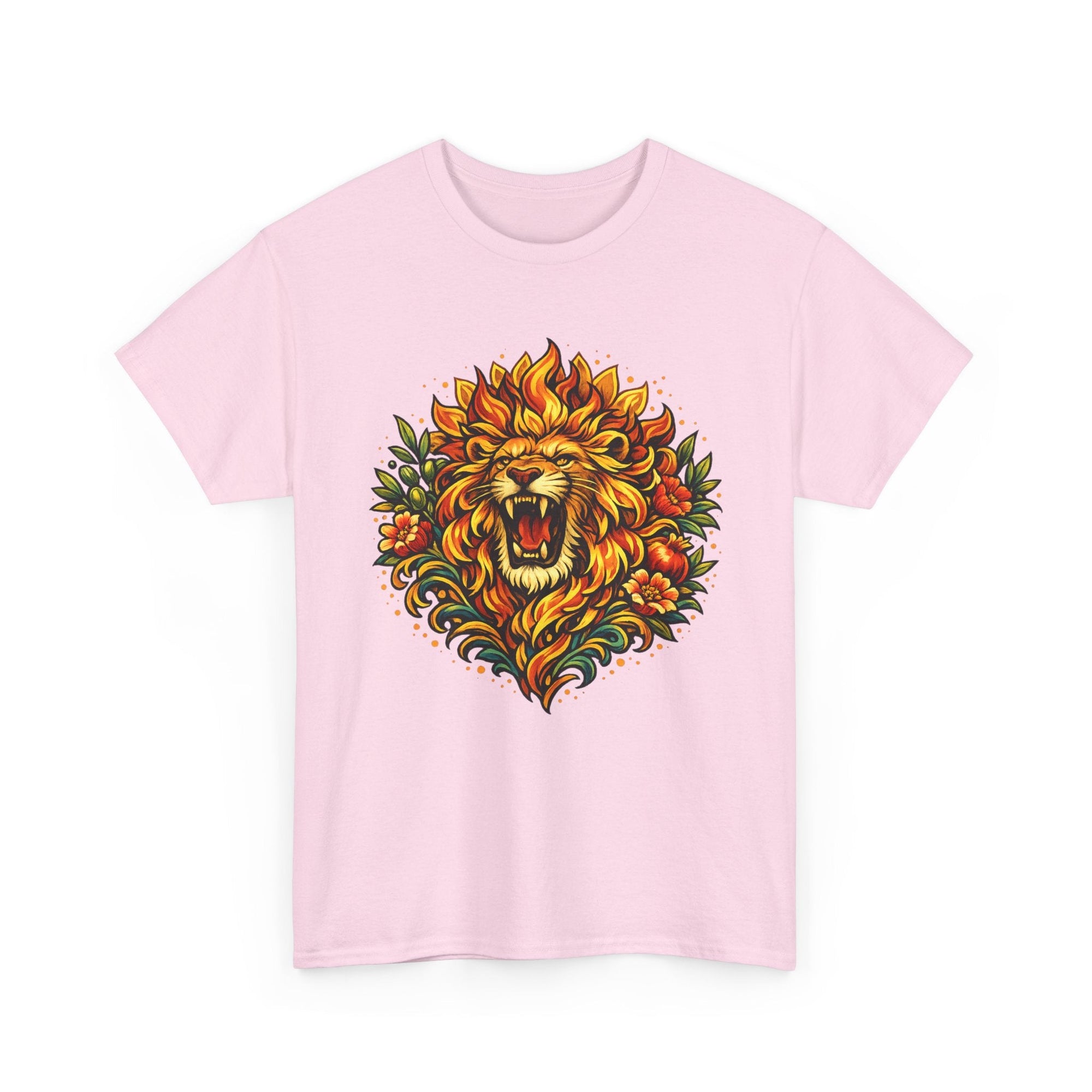 Flower Lion T-Shirt - Shop Israel