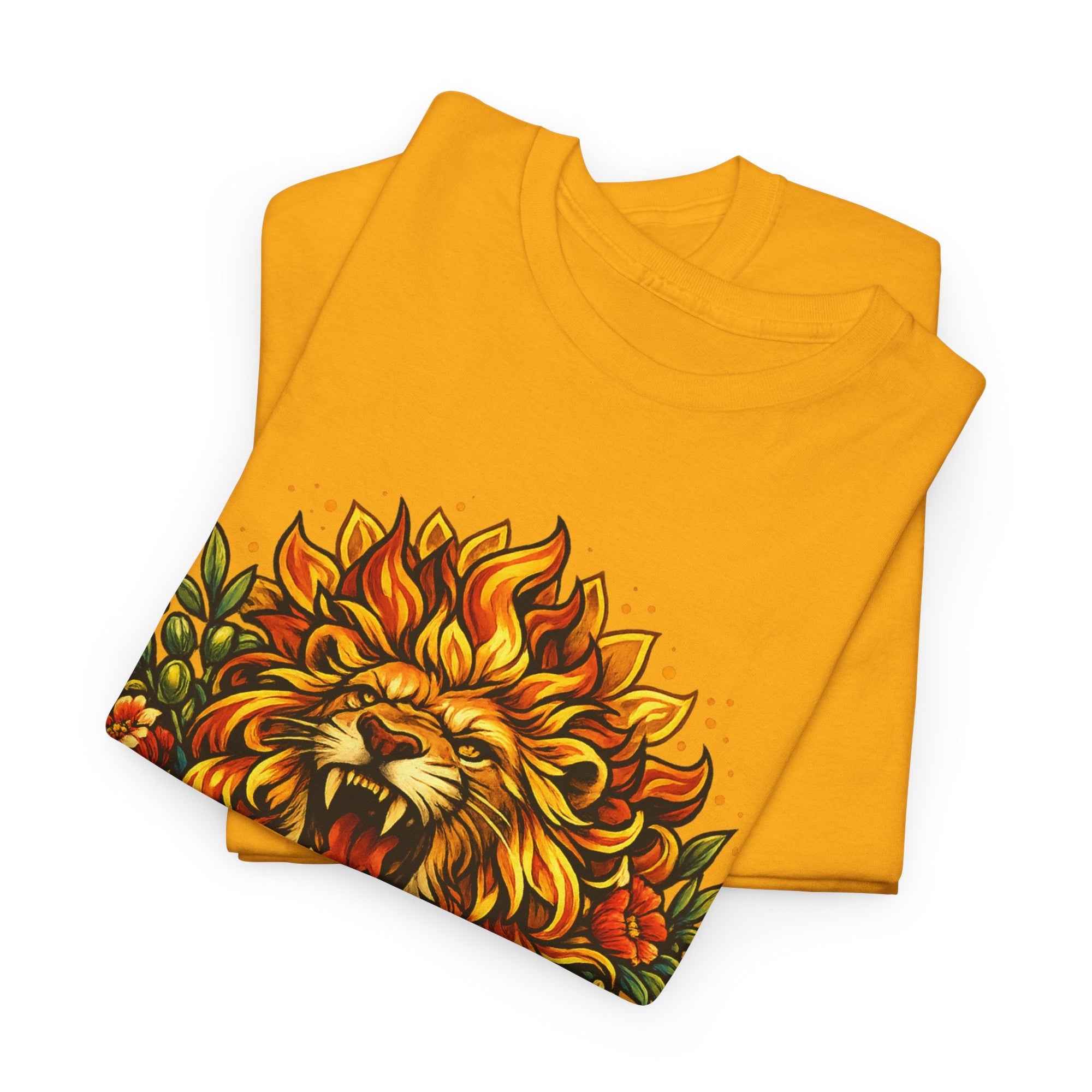 Flower Lion T-Shirt - Shop Israel