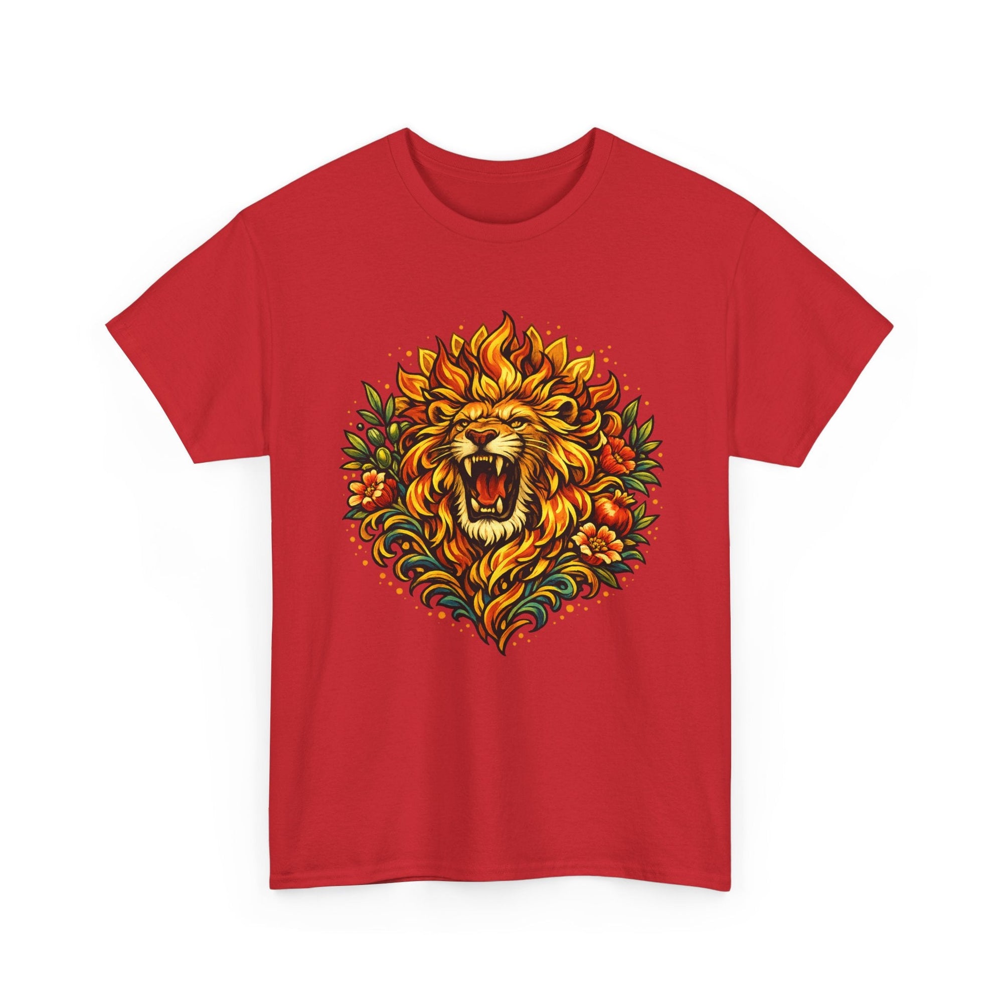 Flower Lion T-Shirt - Shop Israel