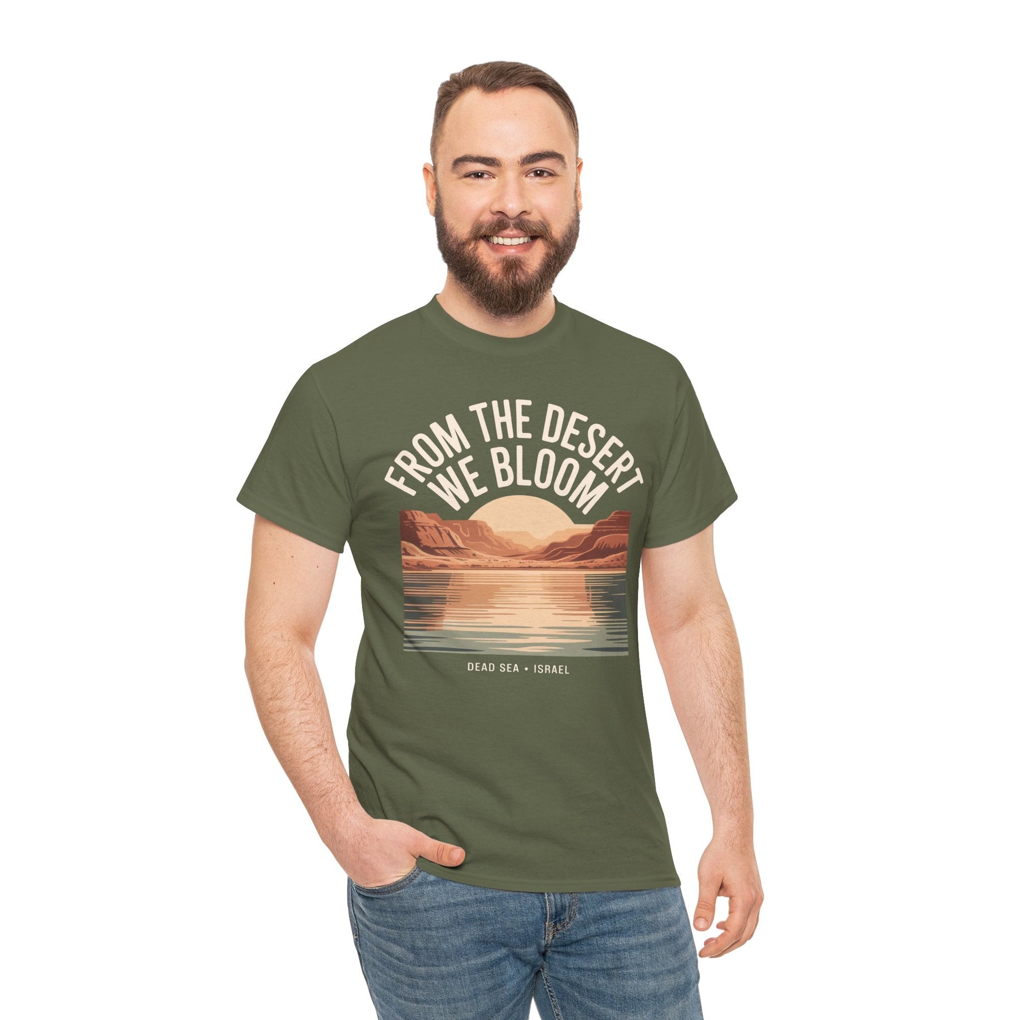 From the Desert We Bloom T-Shirt - Shop Israel